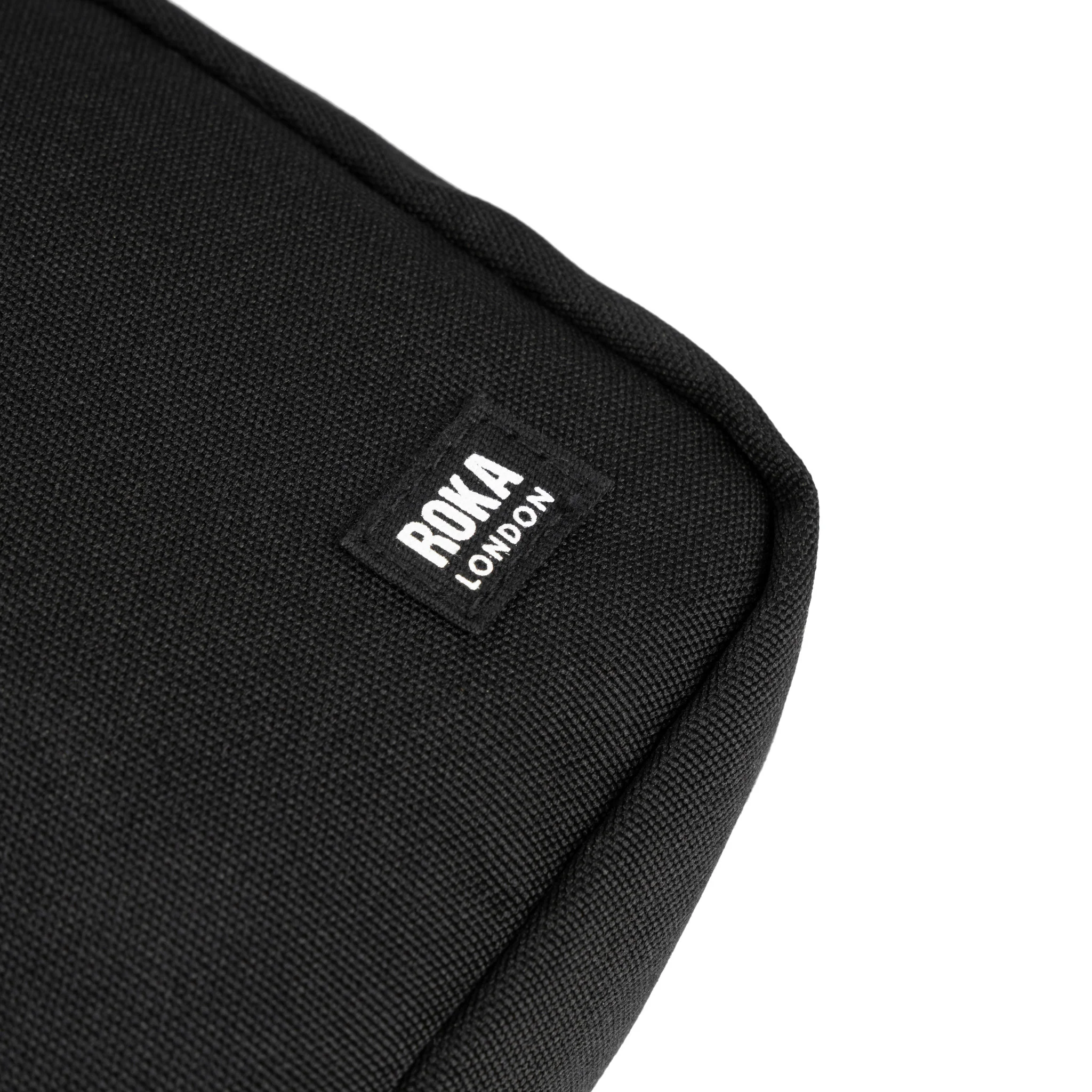 All Black Bond Pocket Crossbody Bag in Ash - Image 4