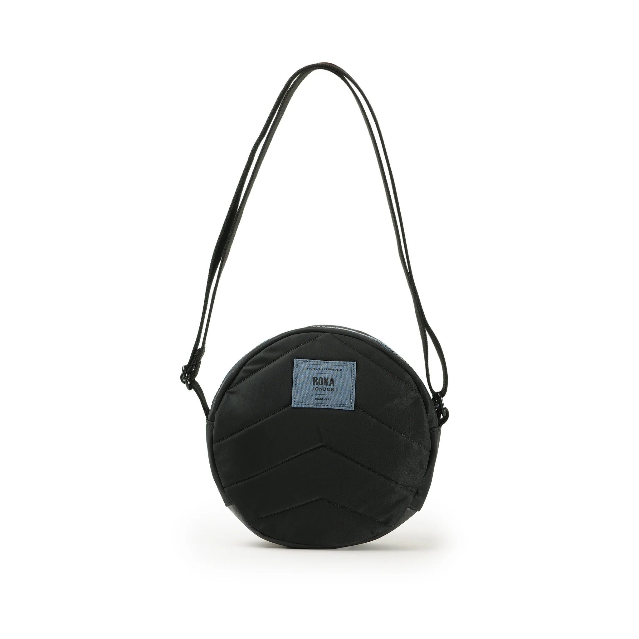 All Black Paddington Crossbody Bag in Airforce - Image 3