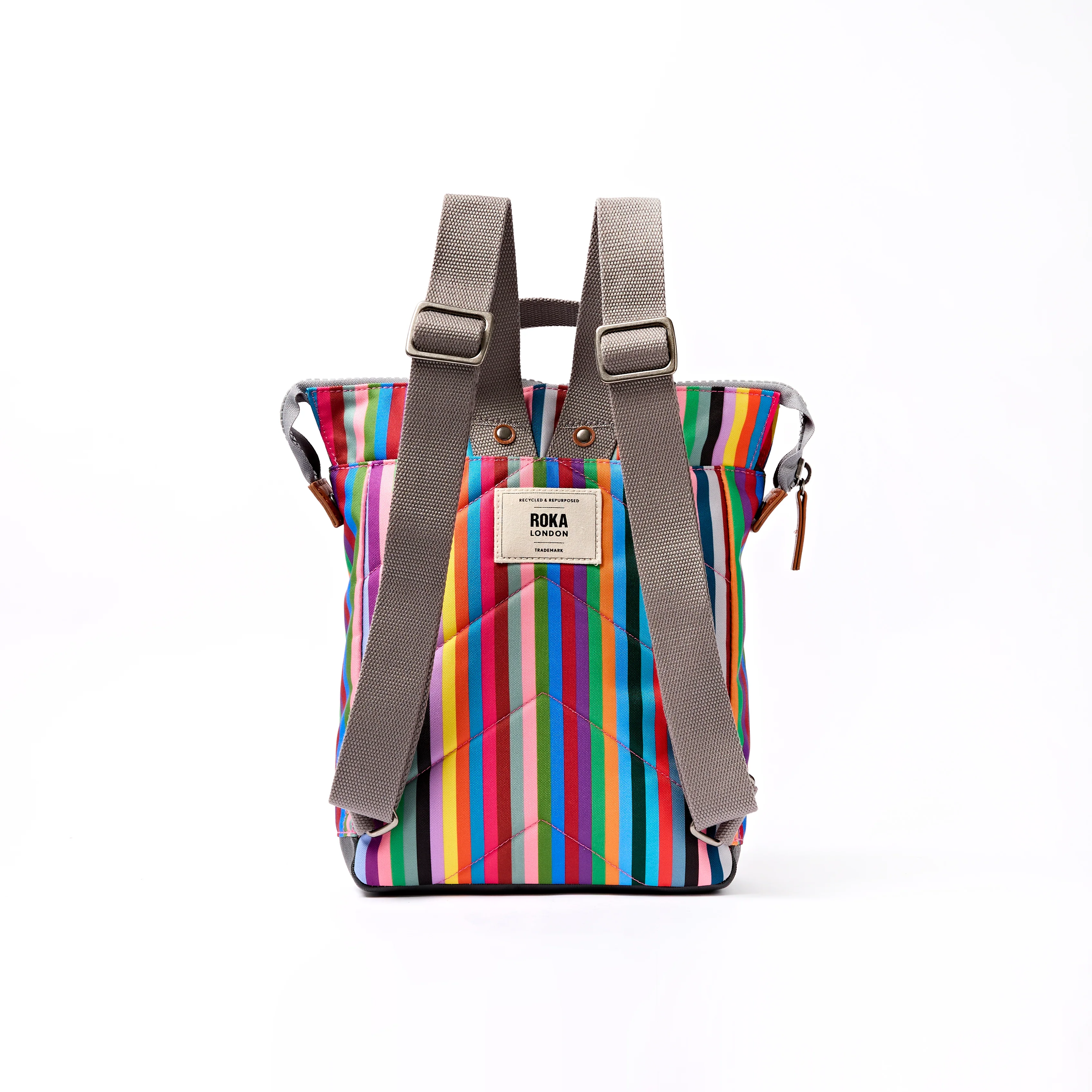 Bantry Backpack in Multi Stripe - Image 3