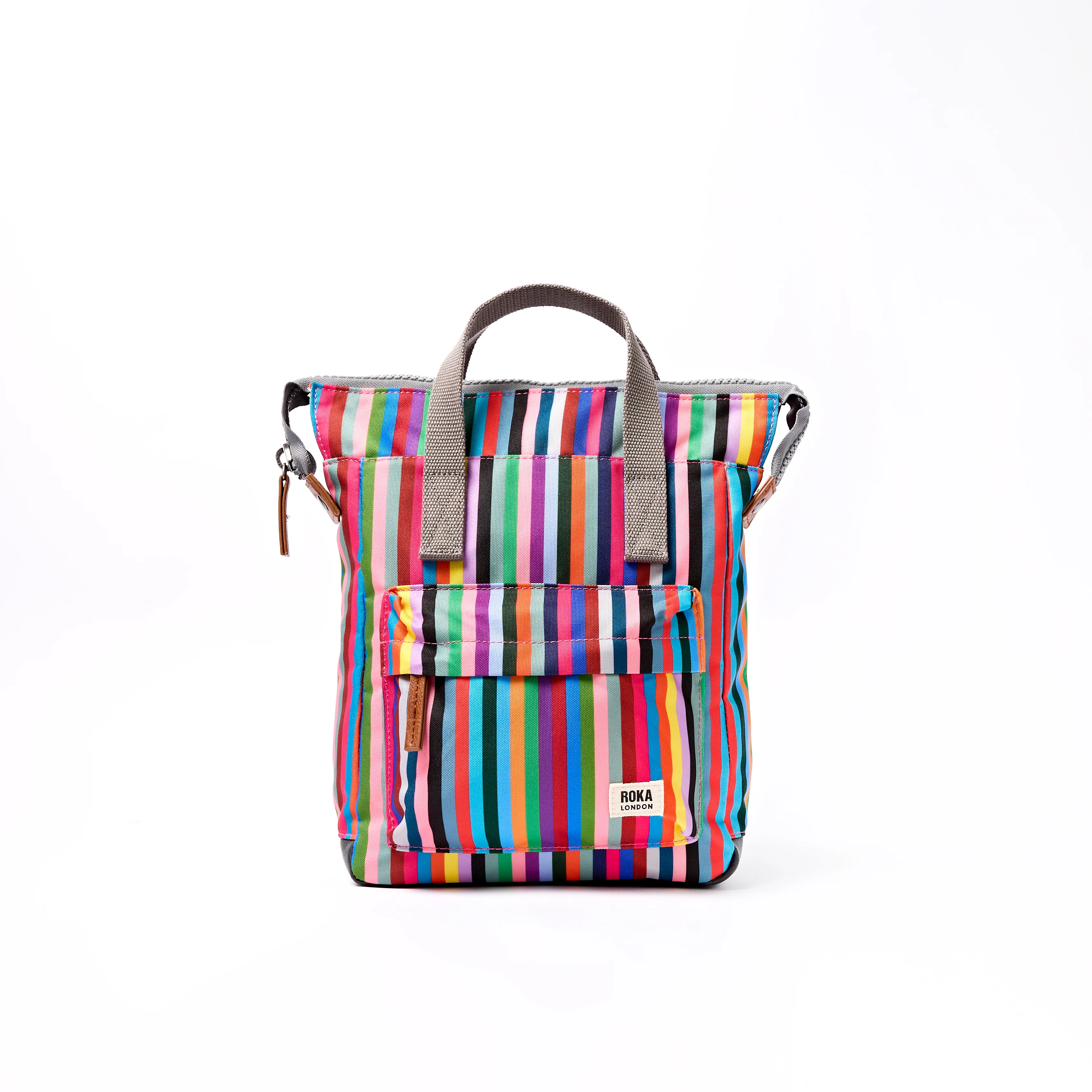 Bantry Backpack in Multi Stripe - Image 9