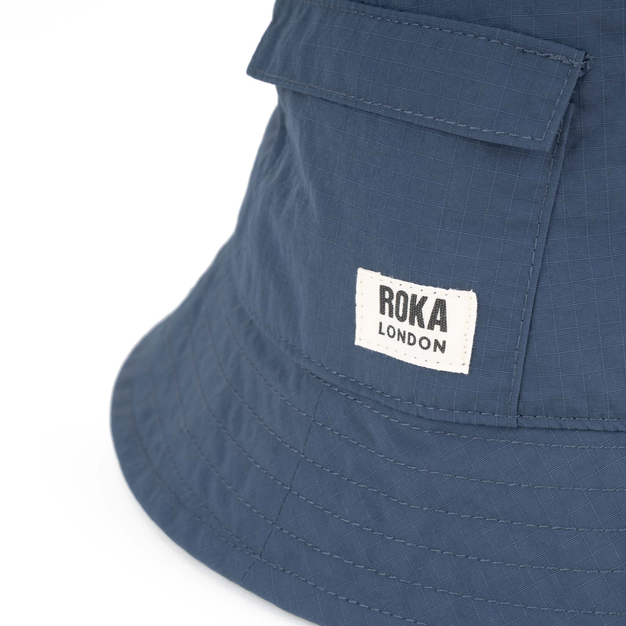 Bedford Bucket Hat in Deep Blue - Image 6