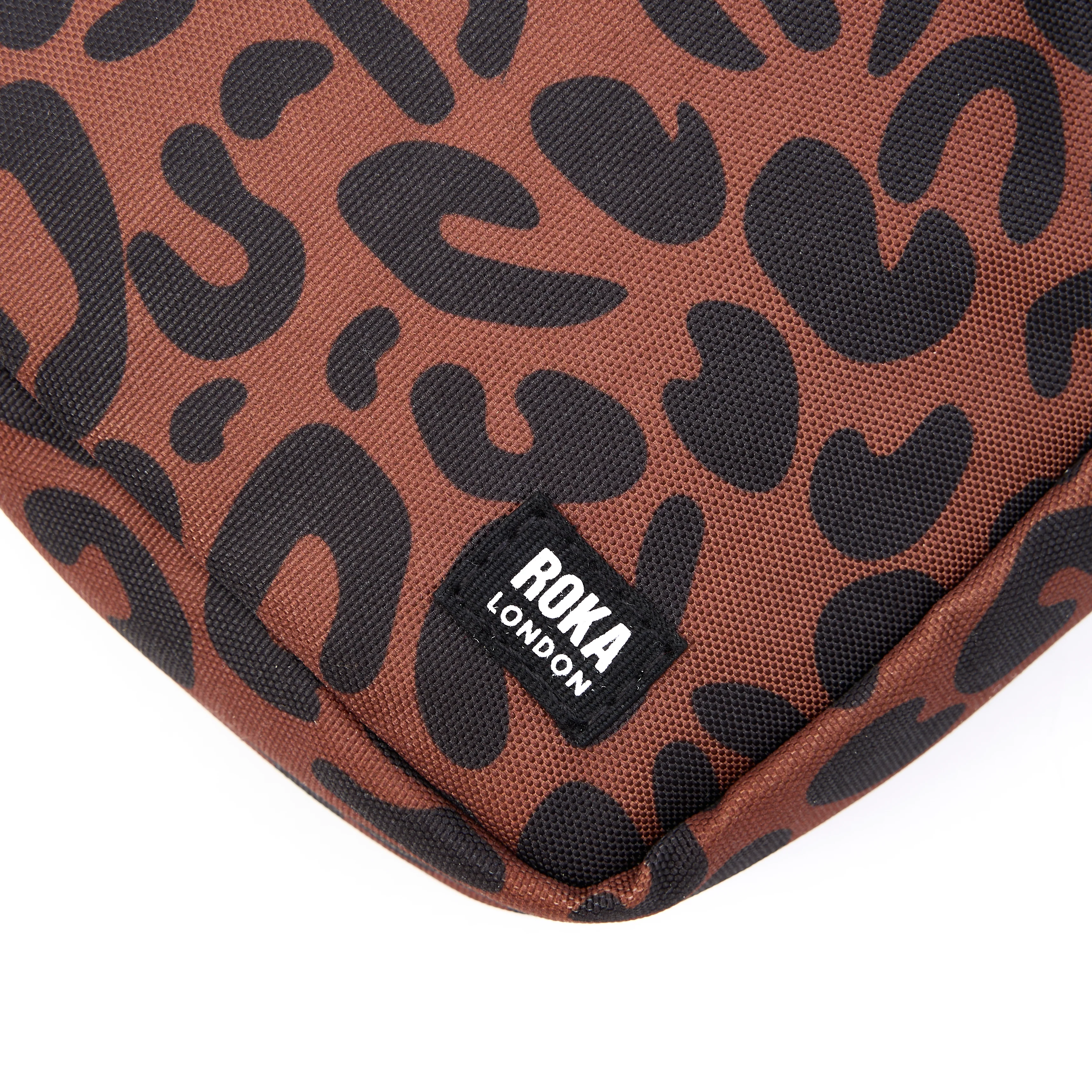 Bond Pocket Crossbody Bag in Scarlet Leopard - Image 6