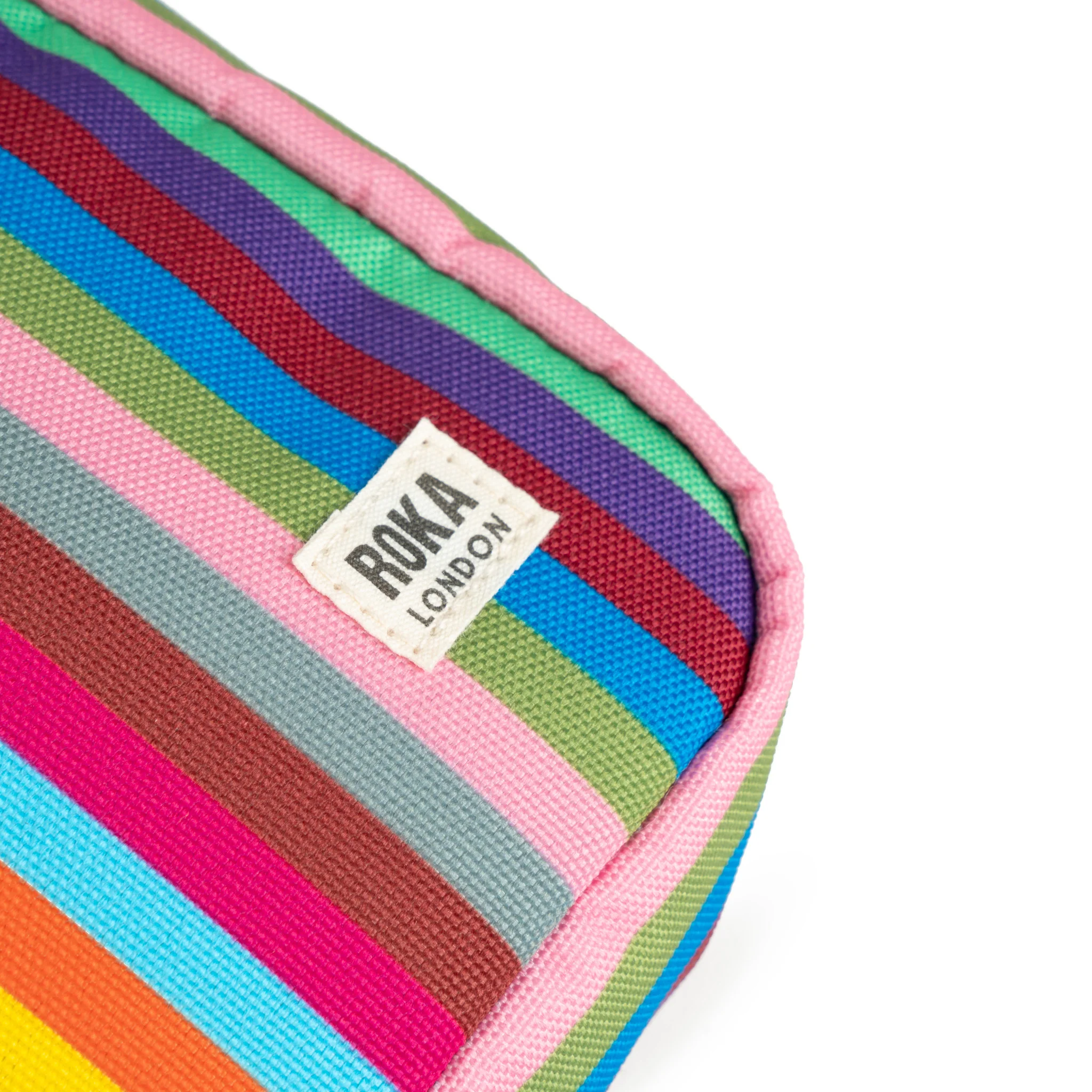 Bond Pocket Crossbody Bag in Multi Stripe - Image 4