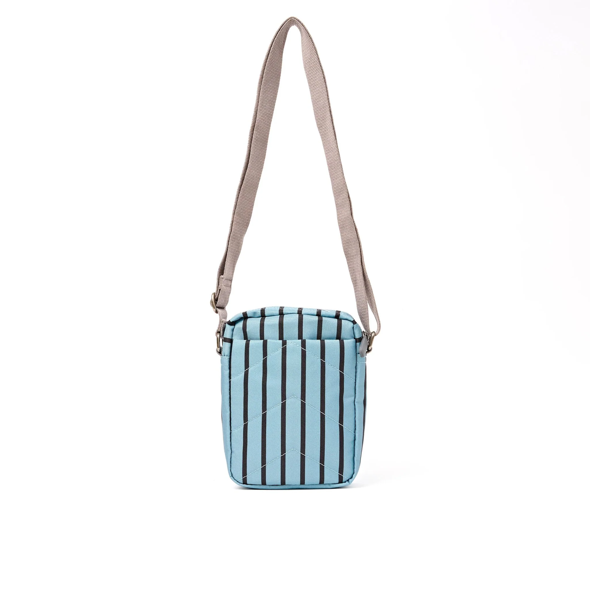 Bond Pocket Crossbody Bag in Blue Stripe - Image 8
