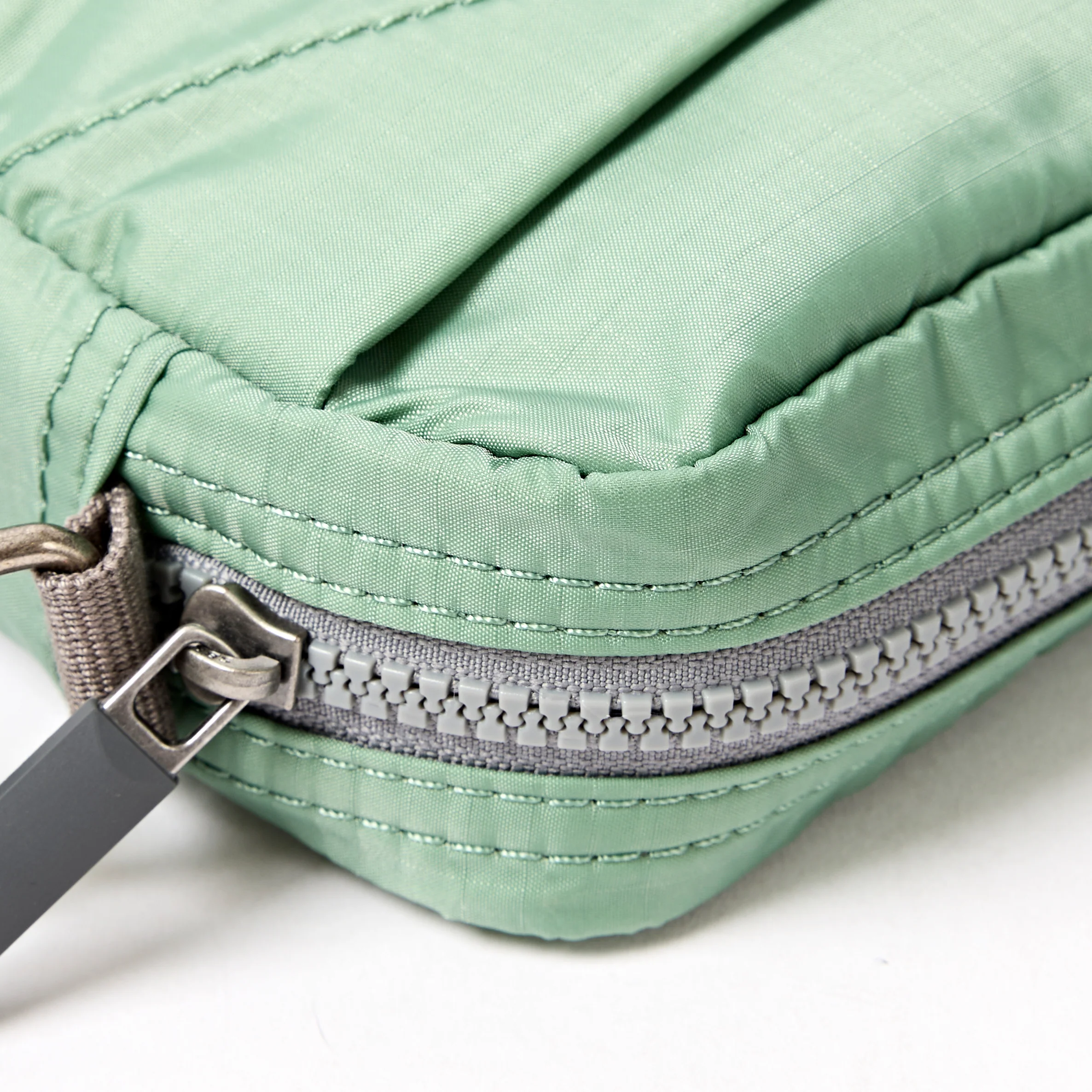 Bond Pocket Crossbody Bag in Frost Recycled Nylon Ripstop - Image 5