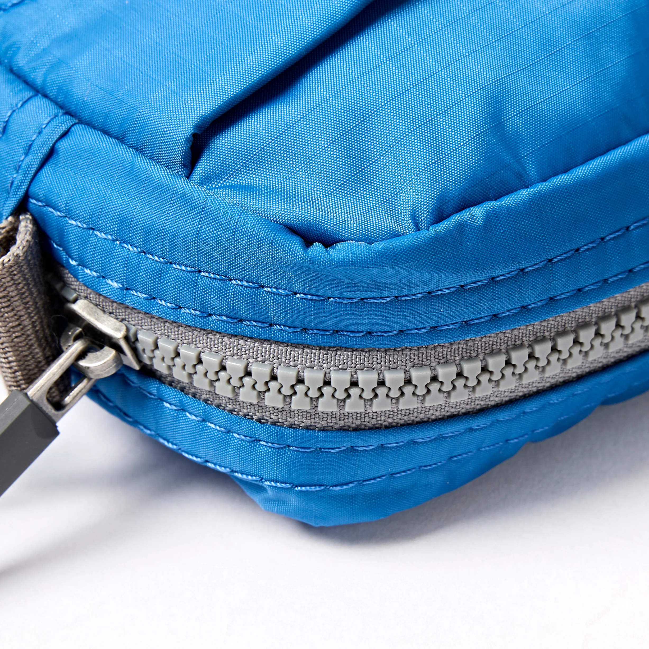 Bond Pocket Crossbody Bag in Malibu Blue Recycled Nylon Ripstop - Image 5