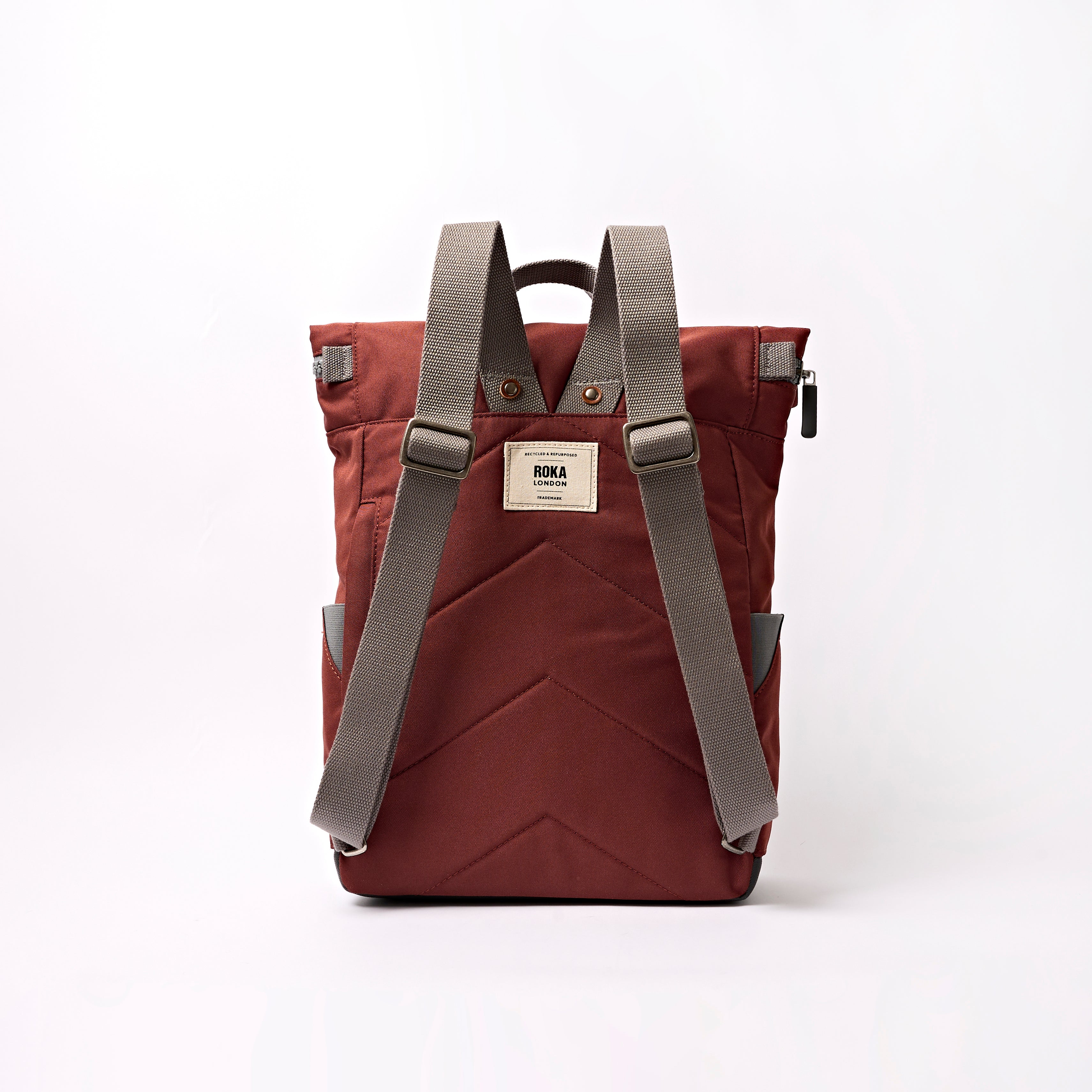 Camden J Backpack in Henna Stripe - Image 4