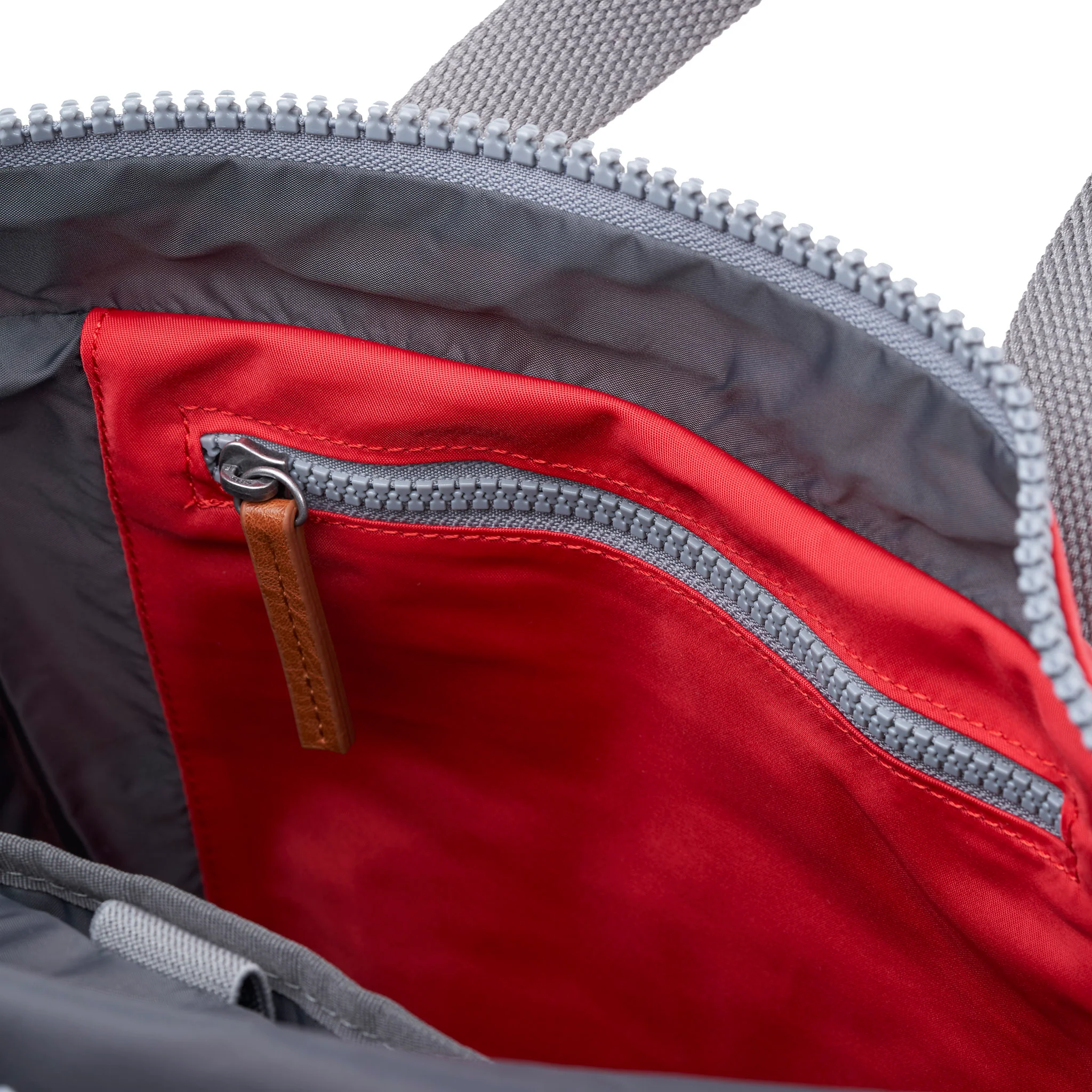 Canfield Roll Top Backpack in Chilli Oil - Image 6