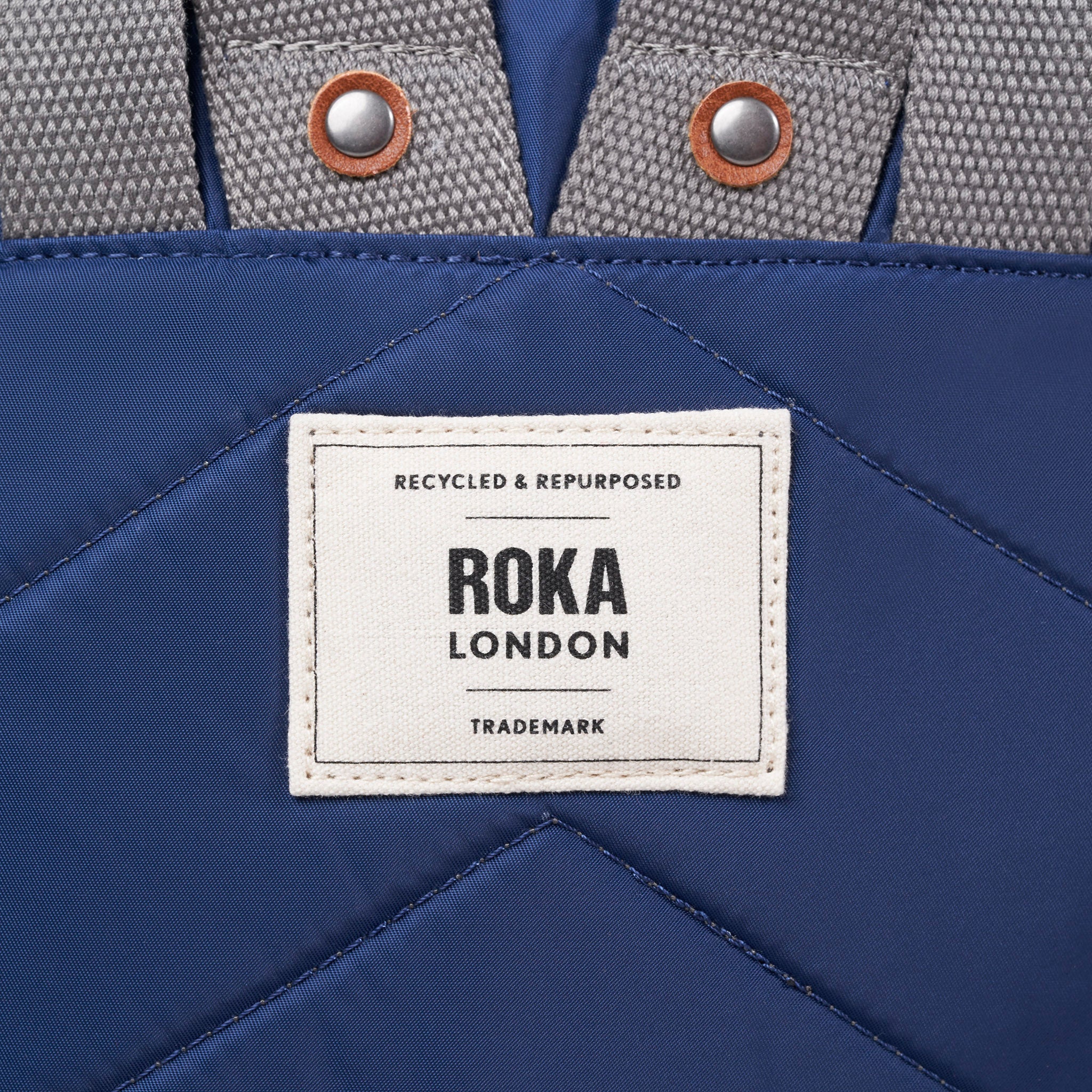 Canfield Roll Top Backpack in Crisp Blue - Image 7