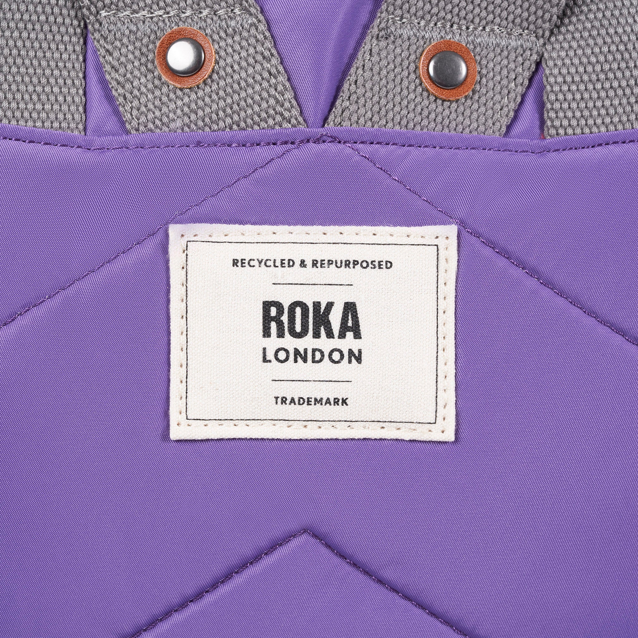 Canfield Roll Top Backpack in Fresh Purple - Image 7