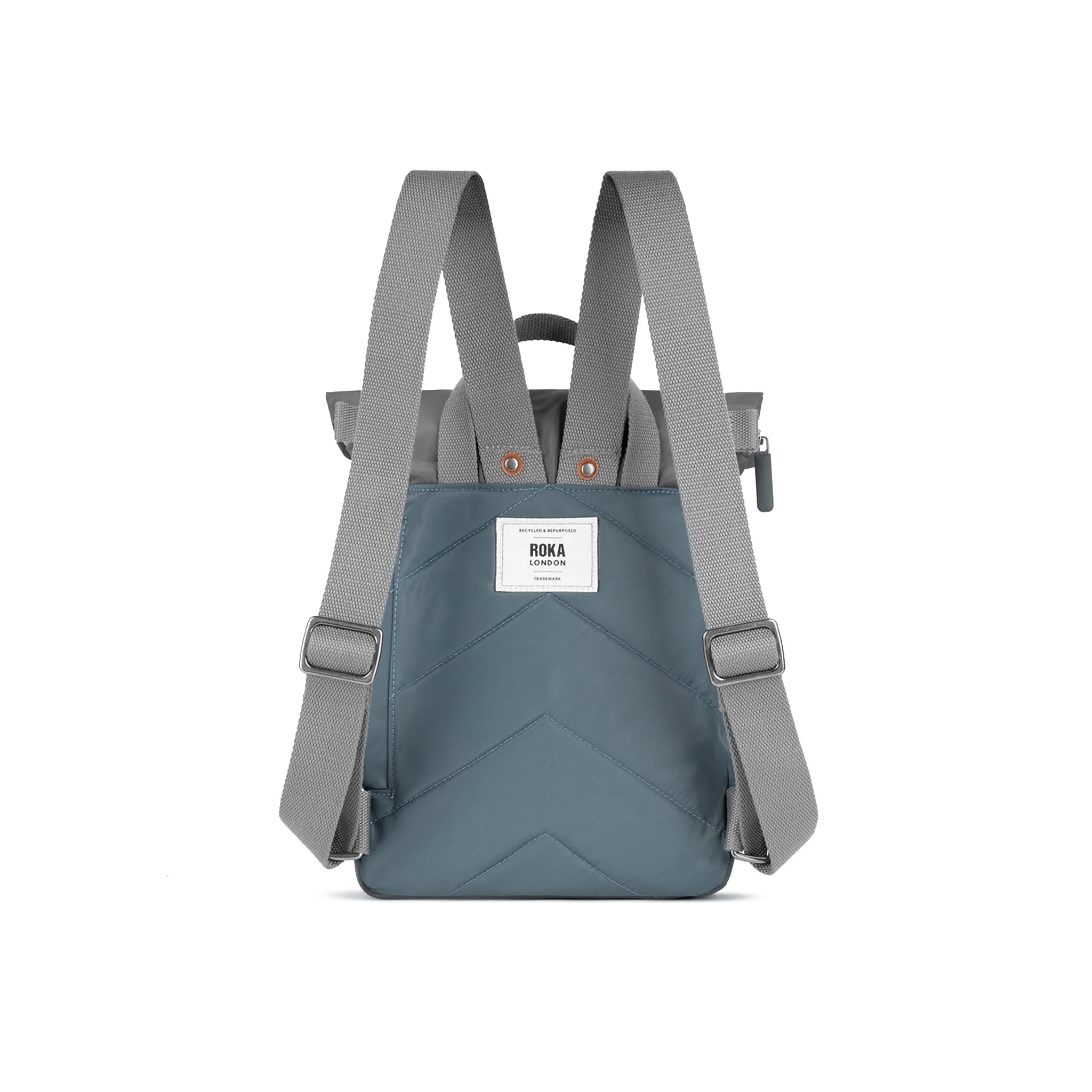Canfield Roll Top Backpack in Grey Tonal - Image 10