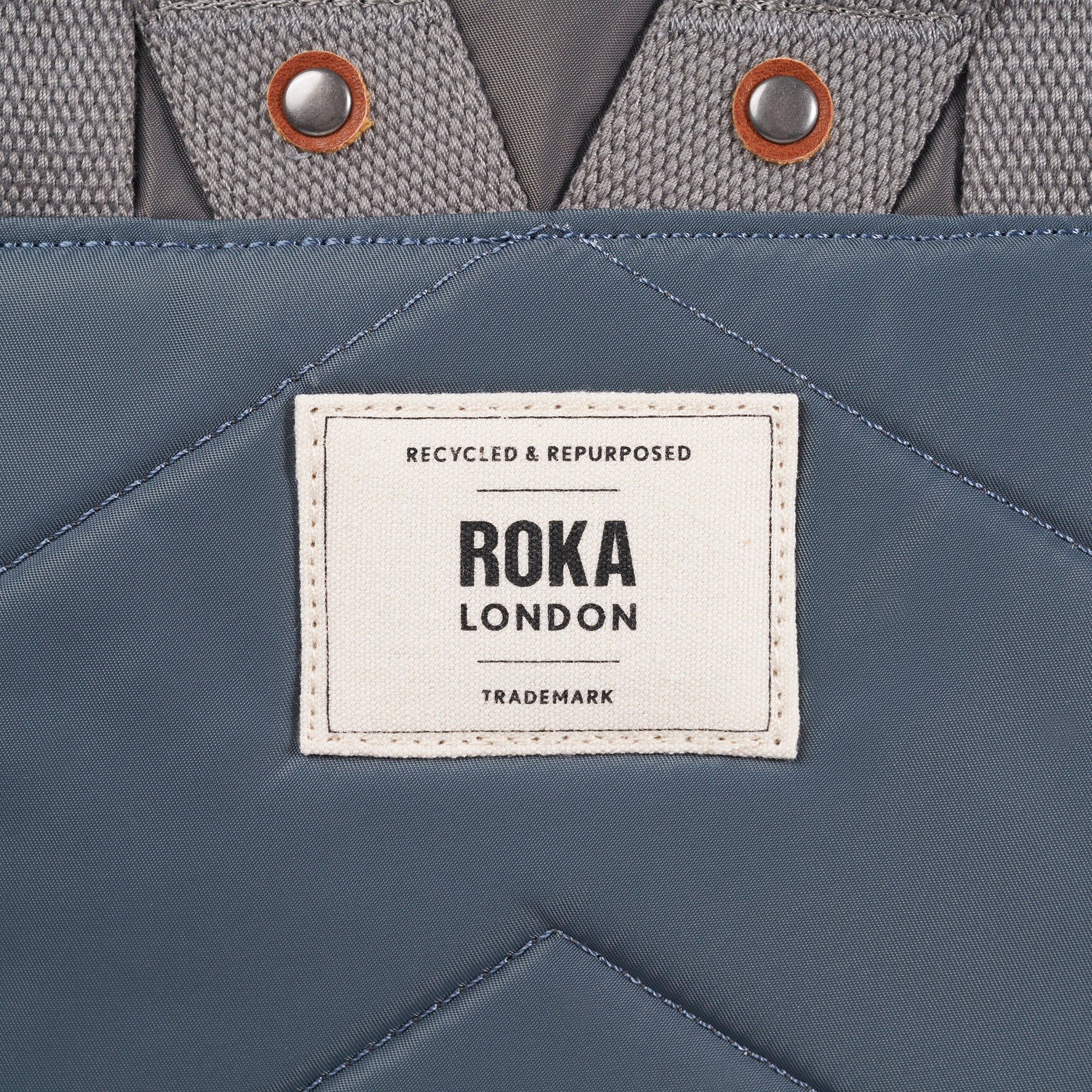 Canfield Roll Top Backpack in Grey Tonal - Image 7