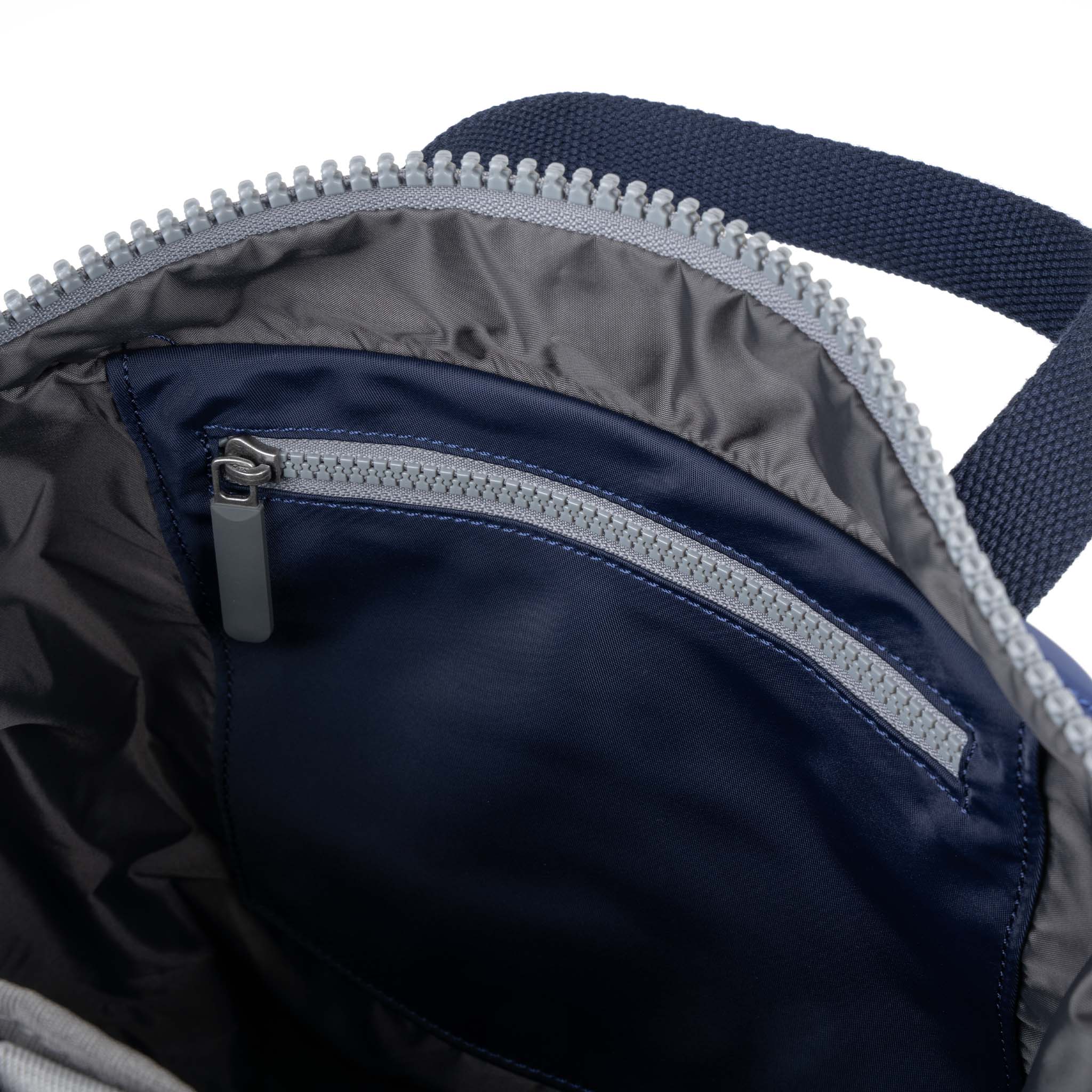 Canfield Roll Top Backpack in Indigo Tonal - Image 4