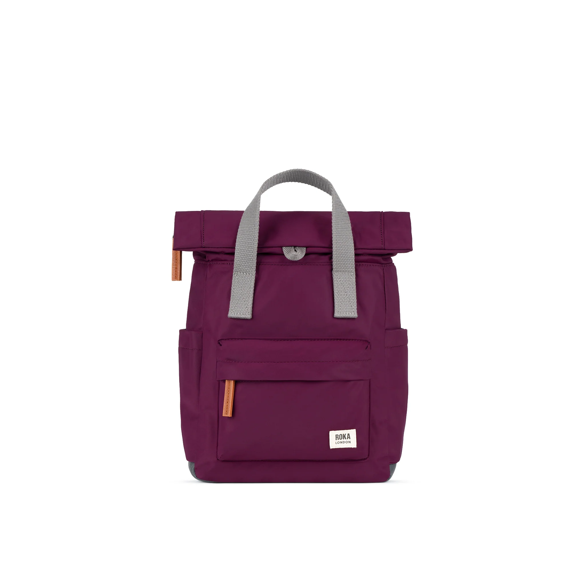 Canfield Roll Top Backpack in Royal Burgundy - Image 8