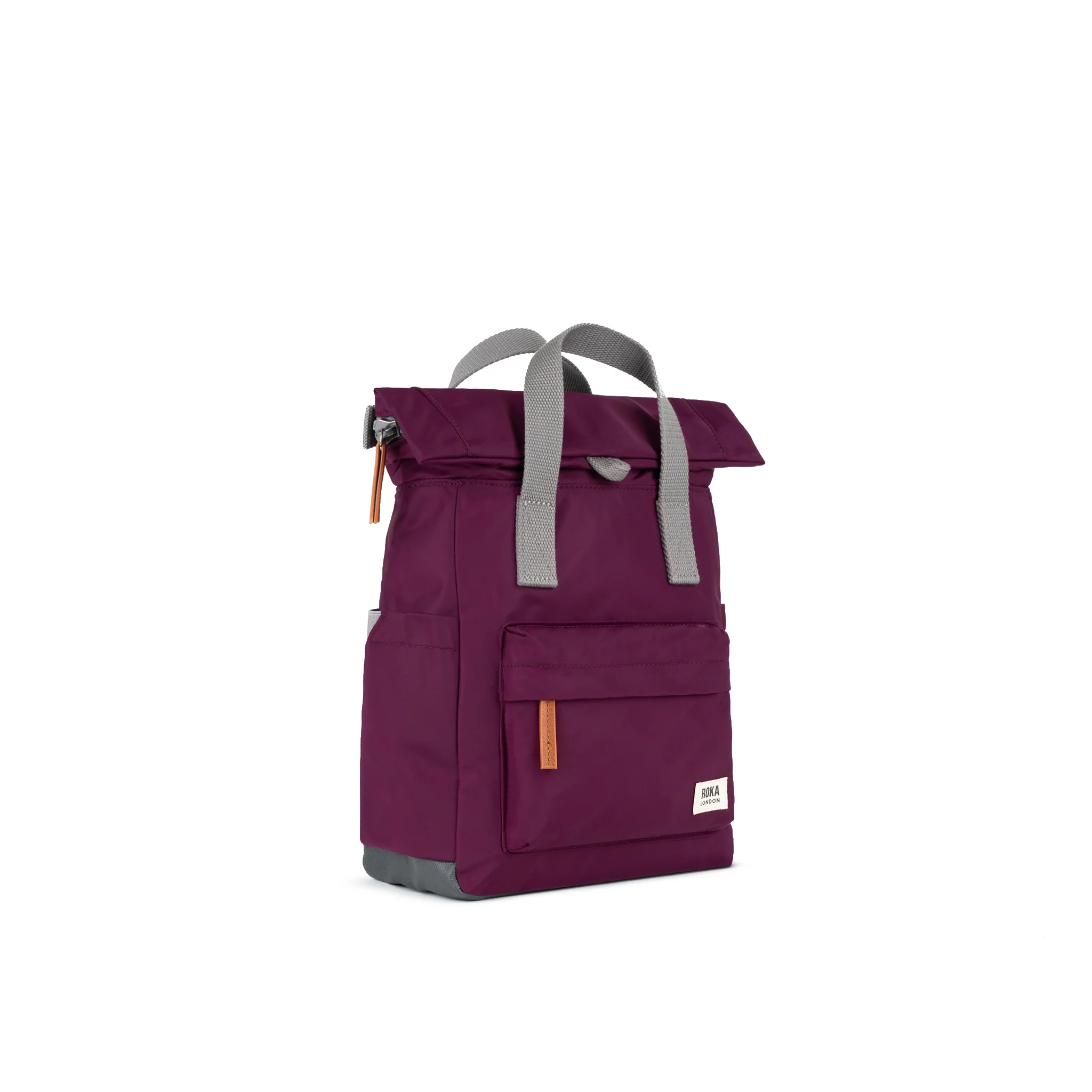 Canfield Roll Top Backpack in Royal Burgundy - Image 9