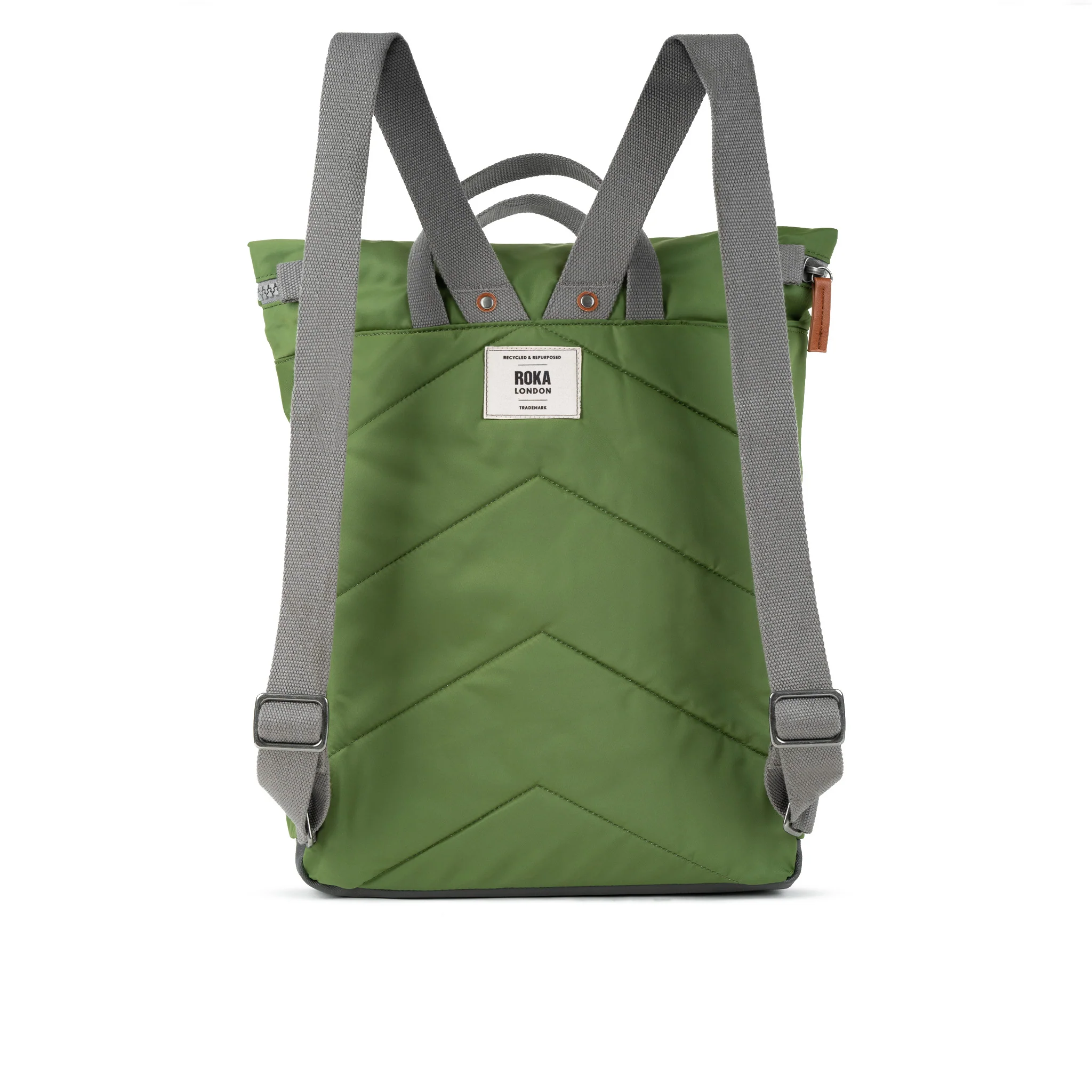 Canfield Roll Top Backpack in Avocado - Image 13