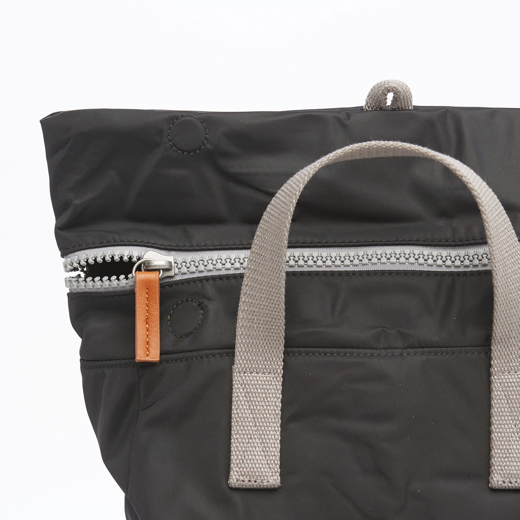 Canfield Roll Top Backpack in Black - Image 5