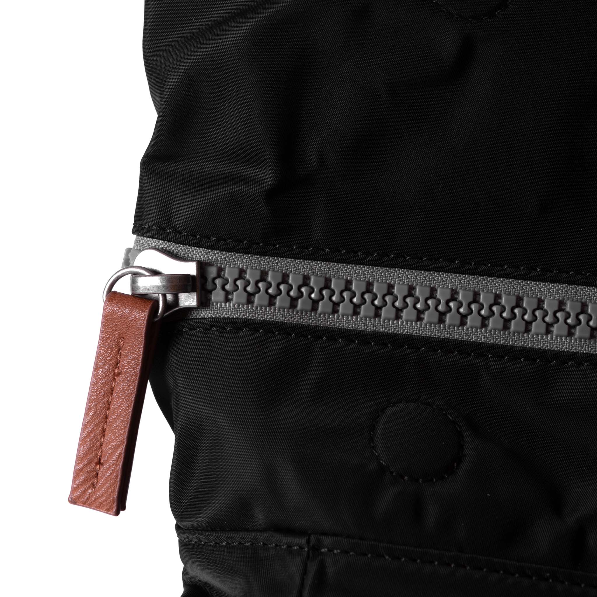 Canfield Roll Top Backpack in Black - Image 9
