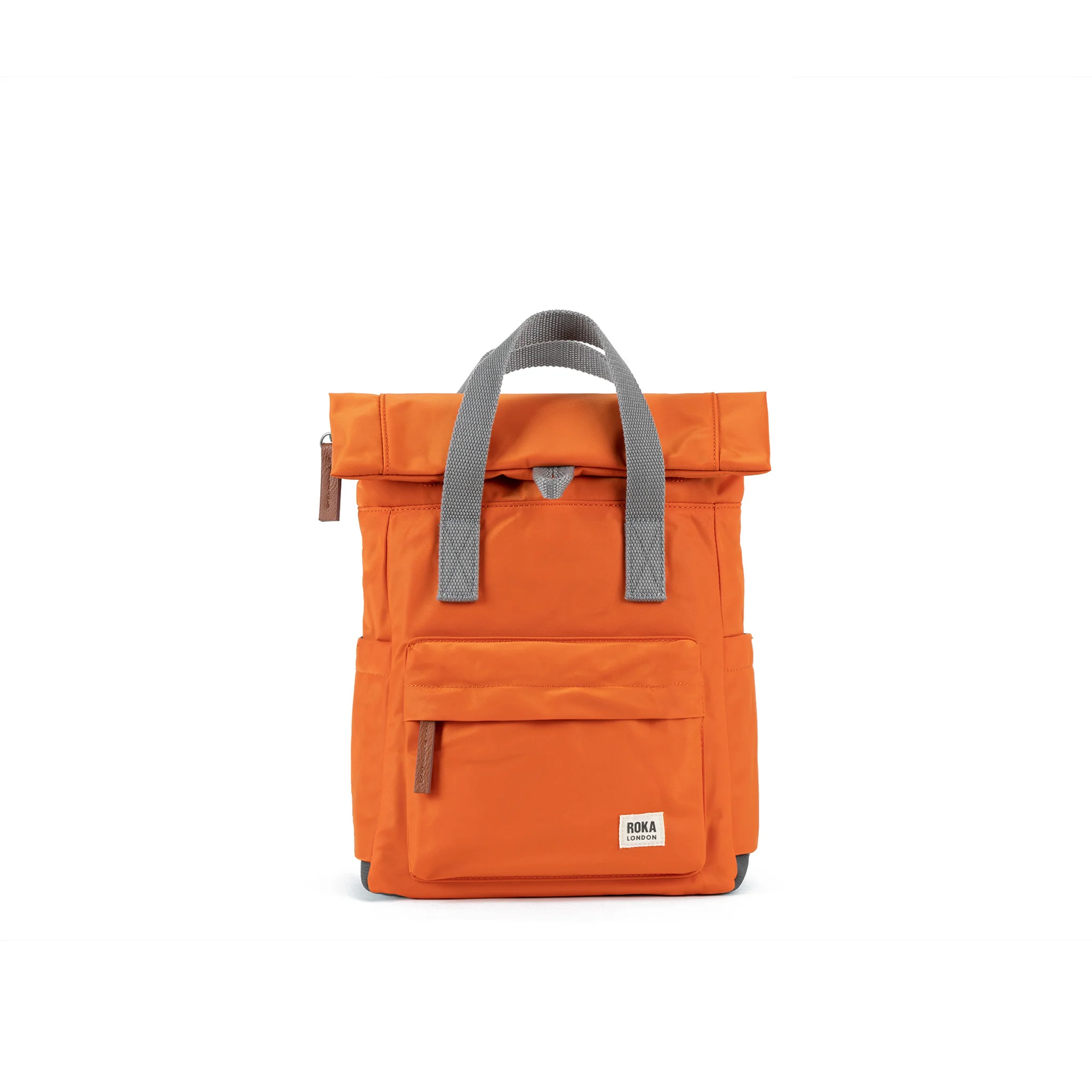 Canfield Roll Top Backpack in Burnt Orange - Image 11