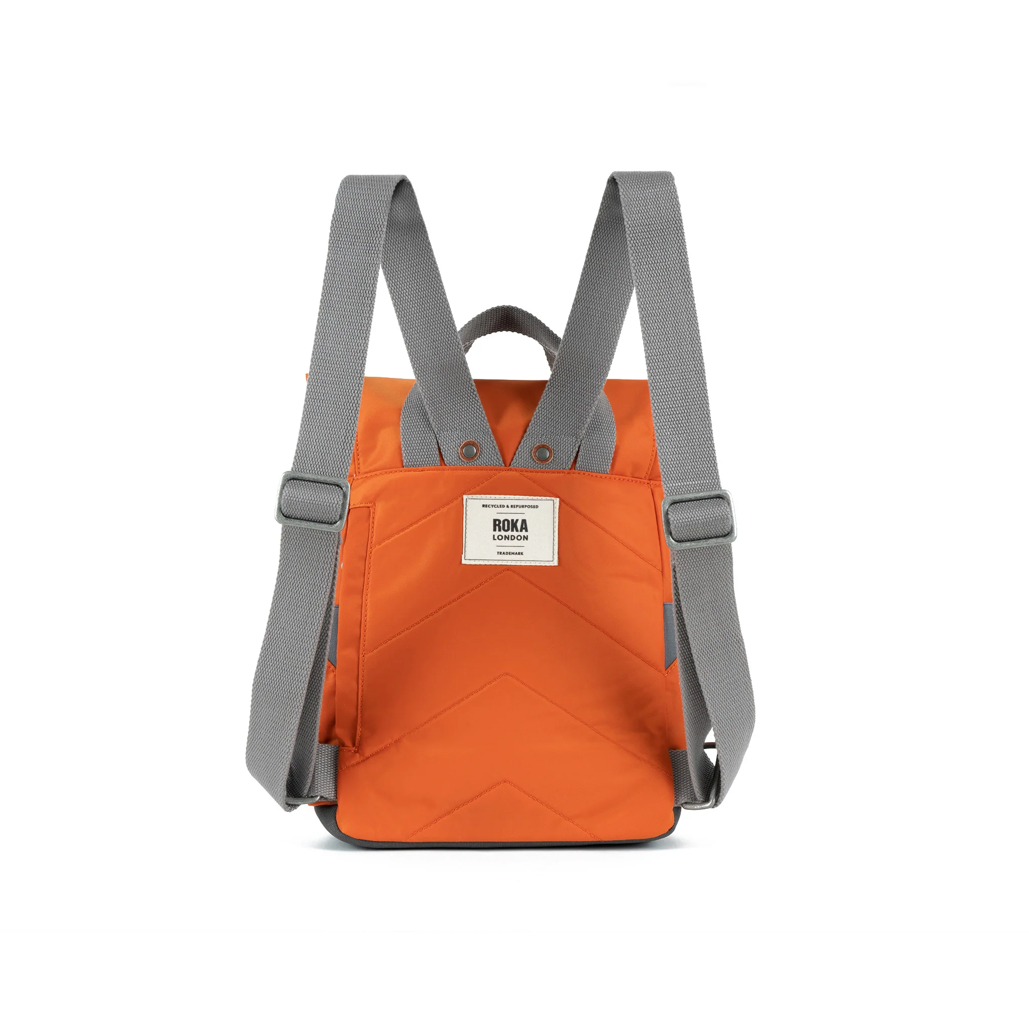Canfield Roll Top Backpack in Burnt Orange - Image 13