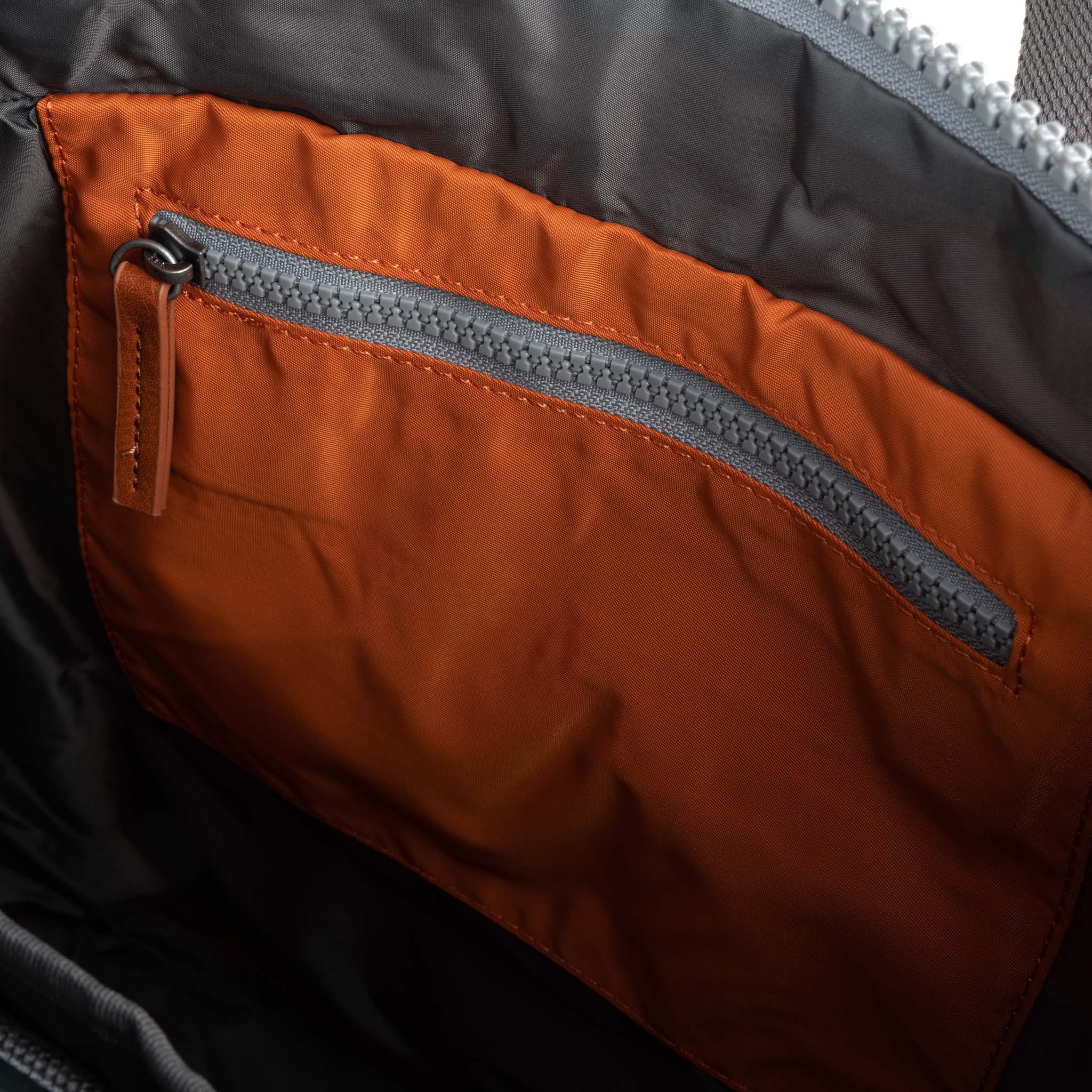 Canfield Roll Top Backpack in Burnt Orange - Image 4
