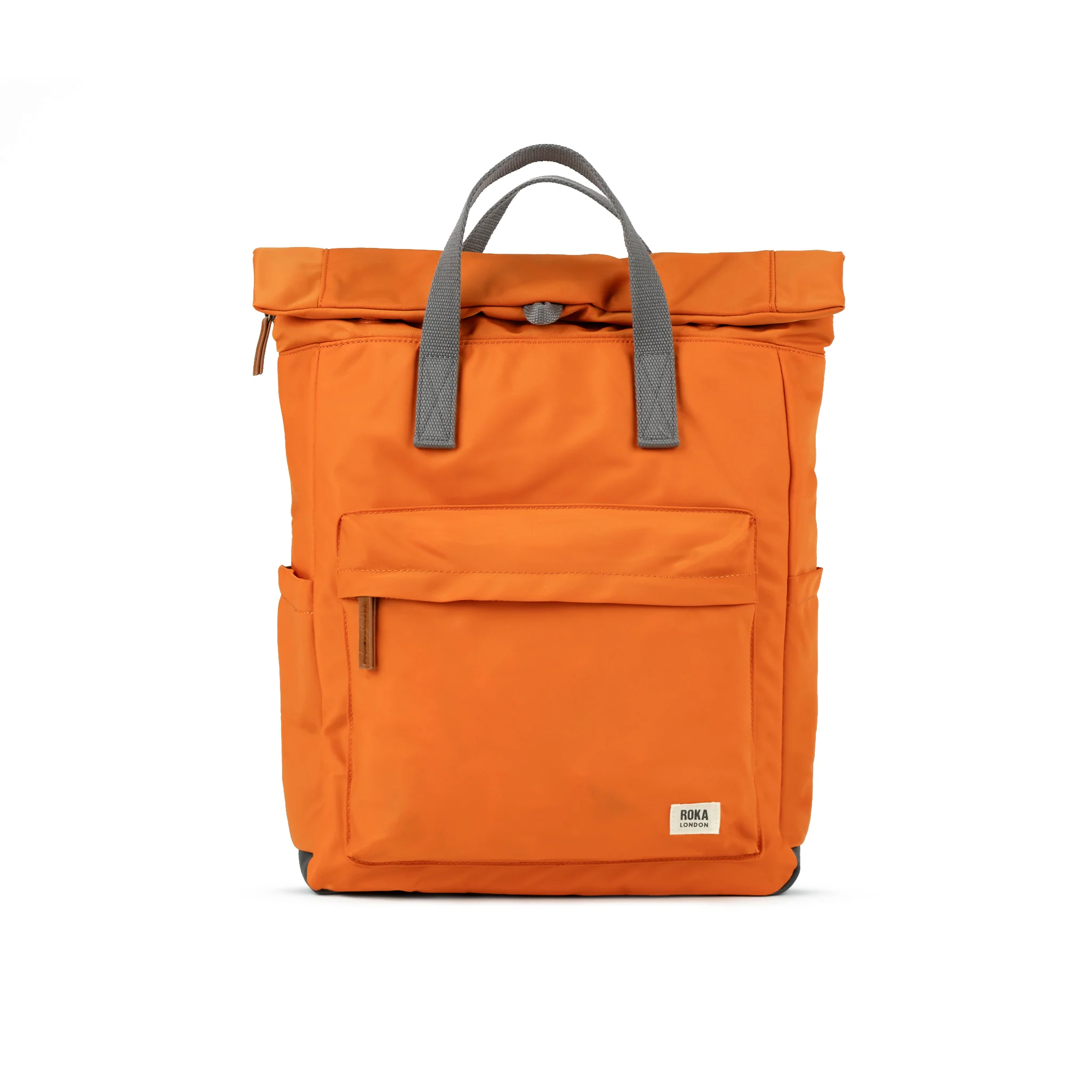 Canfield Roll Top Backpack in Burnt Orange - Image 8