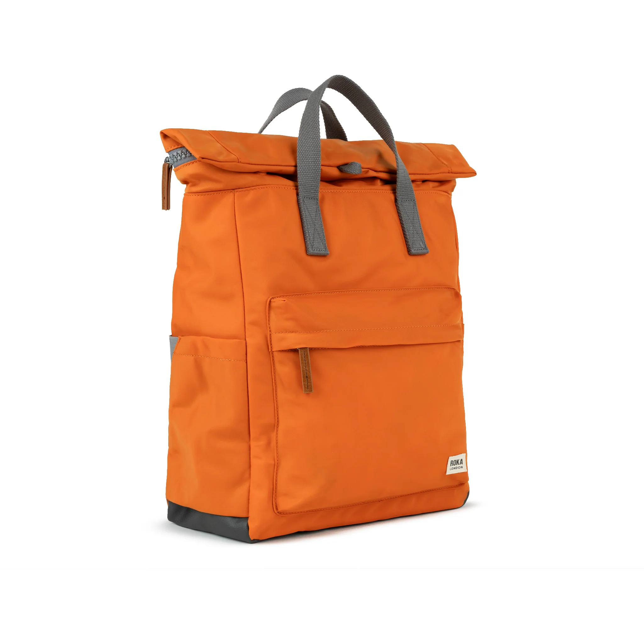 Canfield Roll Top Backpack in Burnt Orange - Image 9