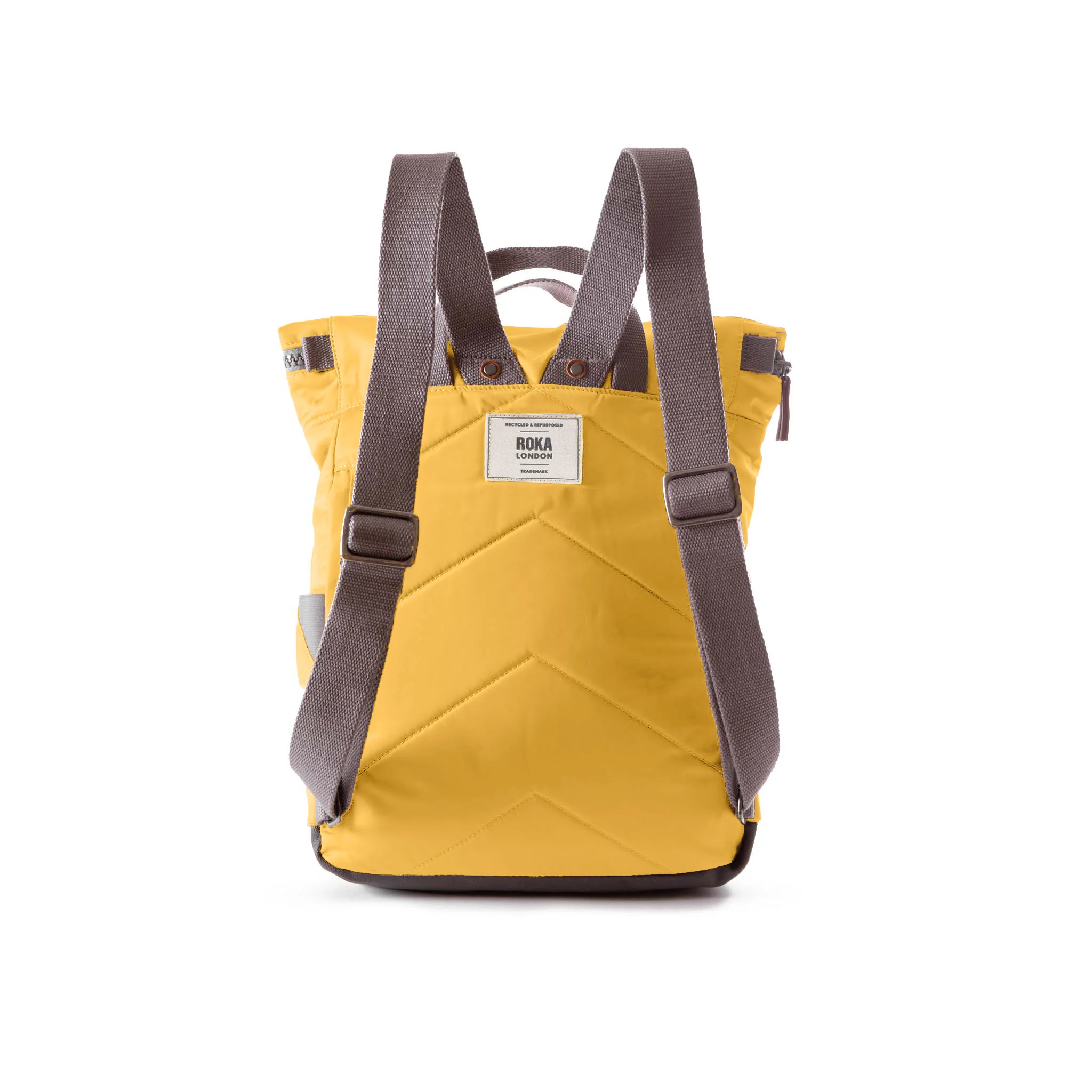 Canfield Roll Top Backpack in Corn - Image 3
