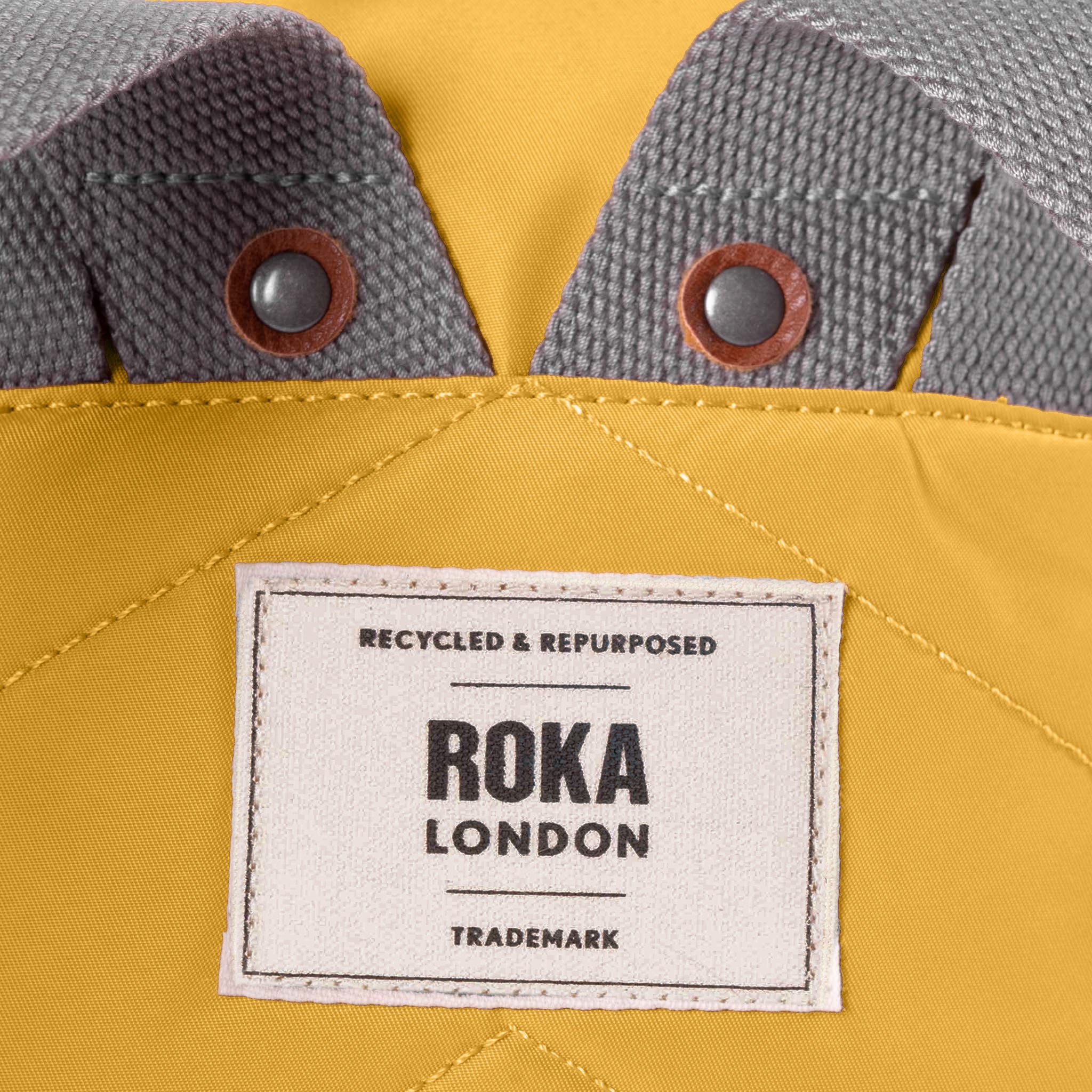 Canfield Roll Top Backpack in Corn - Image 7
