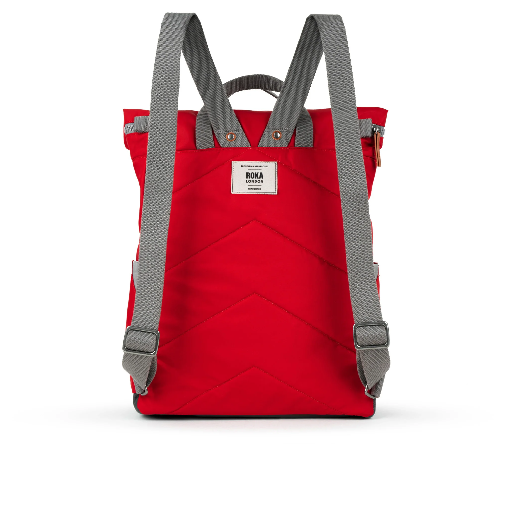 Canfield Roll Top Backpack in Cranberry - Image 13