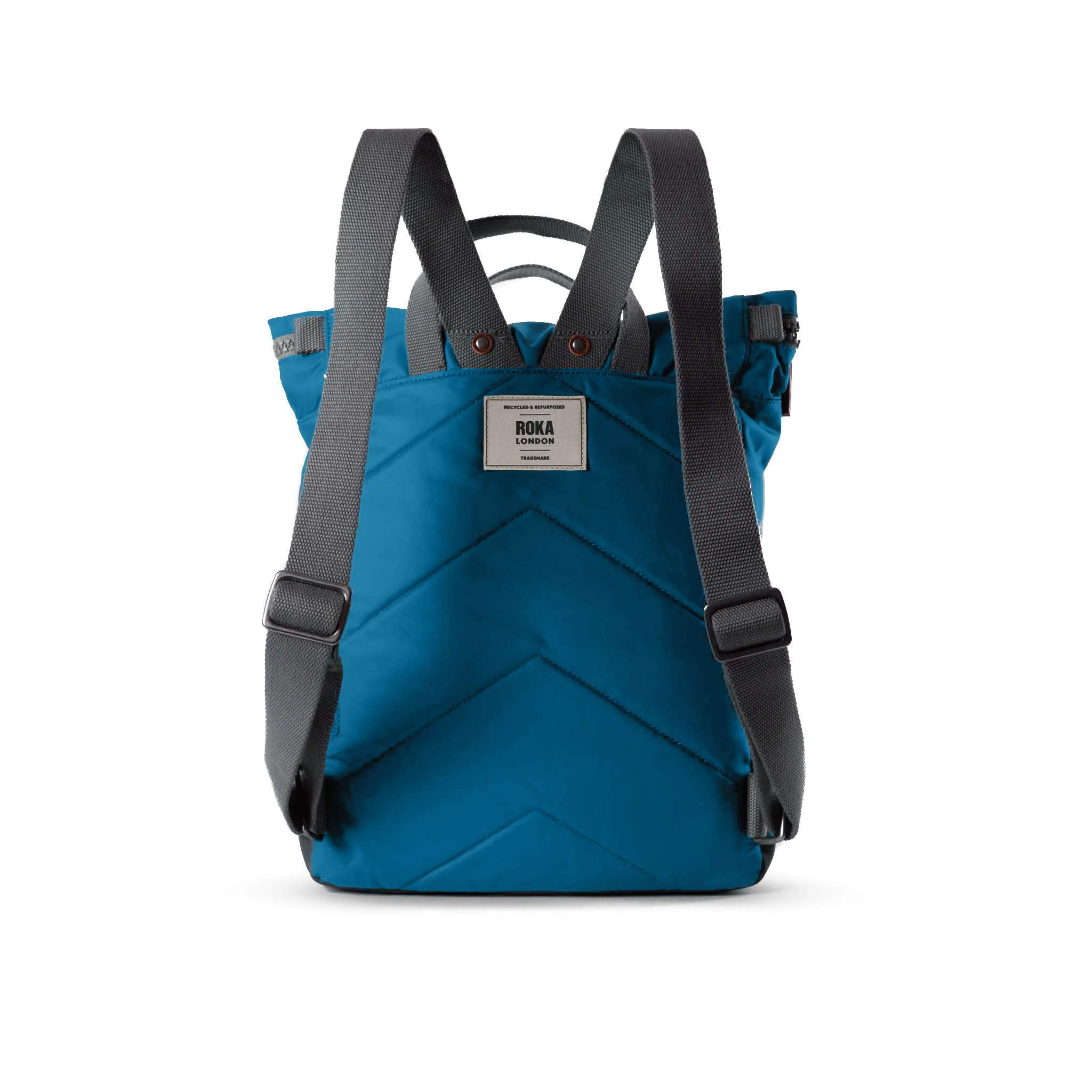 Canfield Roll Top Backpack in Marine - Image 3