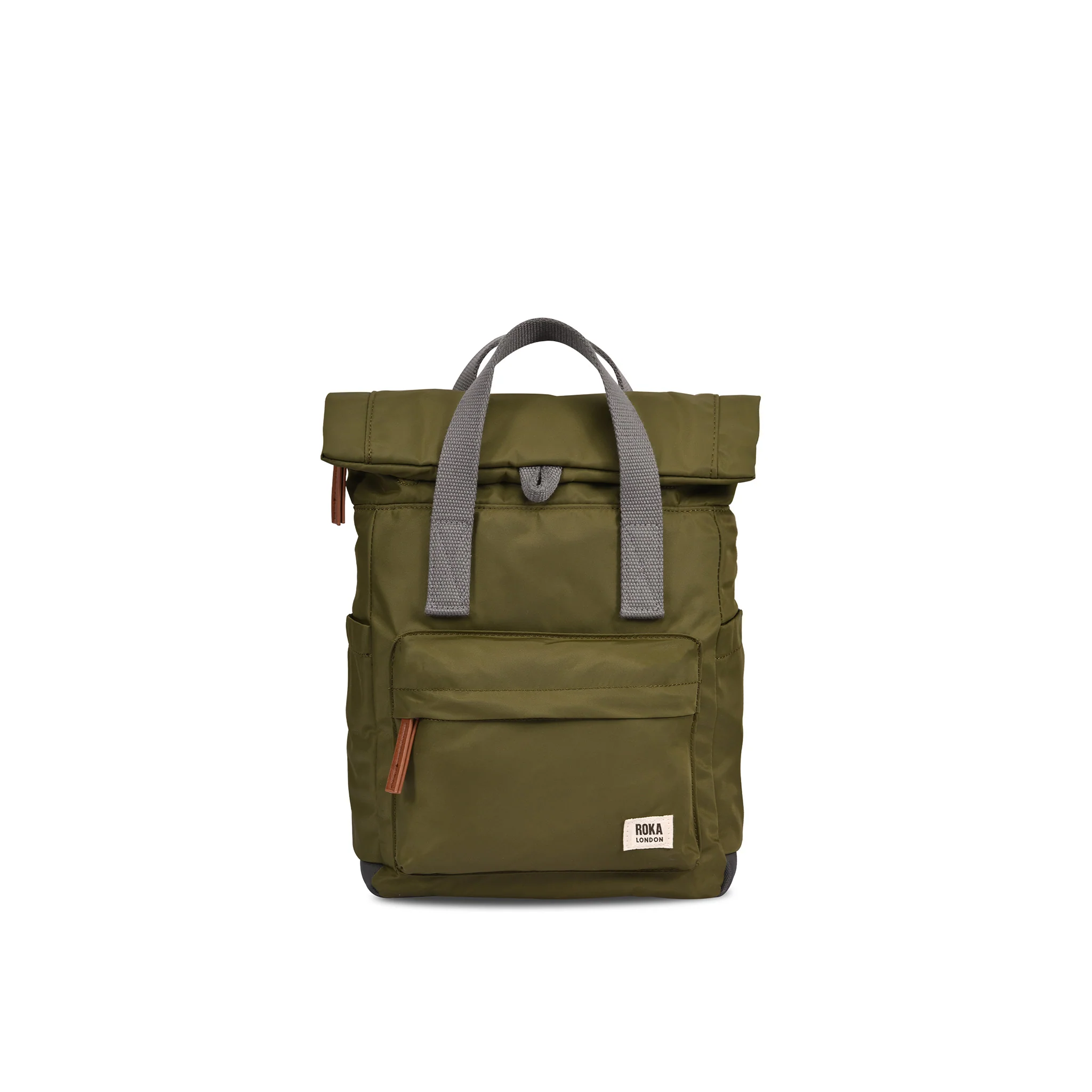 Canfield Roll Top Backpack in Military - Image 8