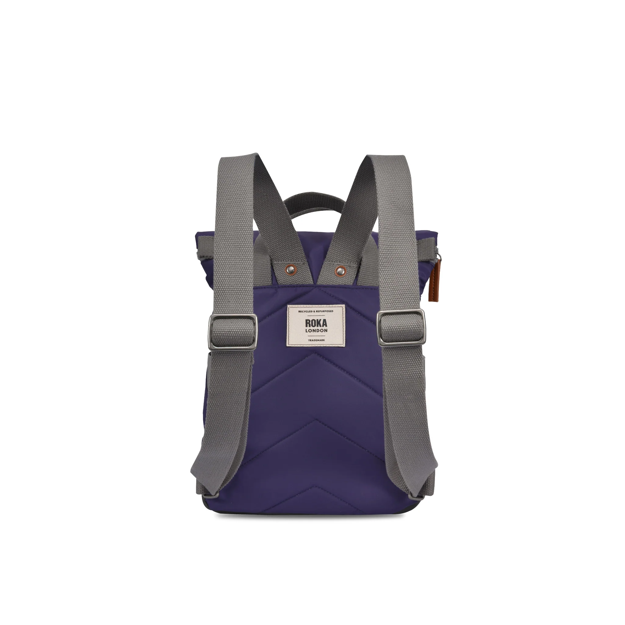Canfield Roll Top Backpack in Mulberry - Image 11