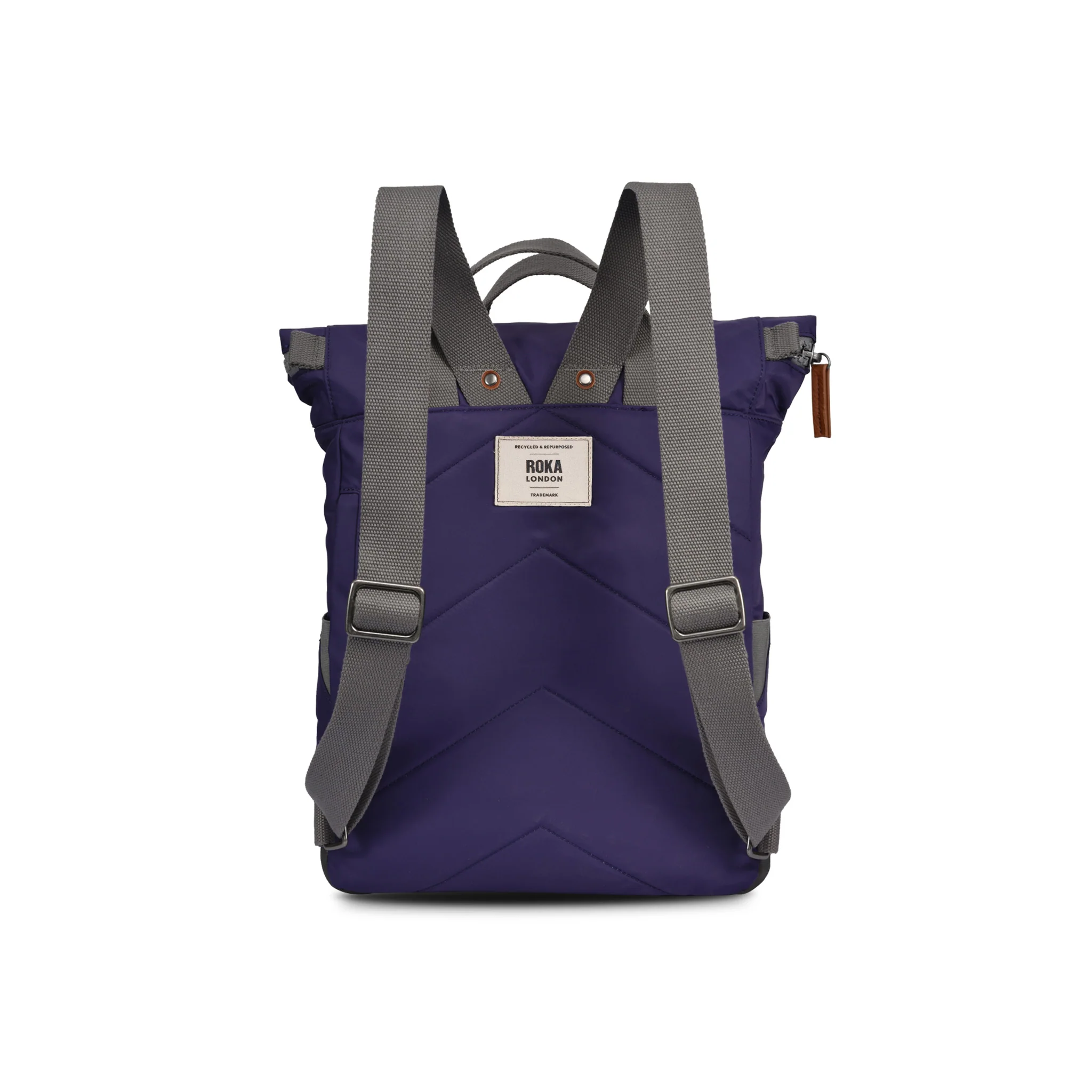 Canfield Roll Top Backpack in Mulberry - Image 3