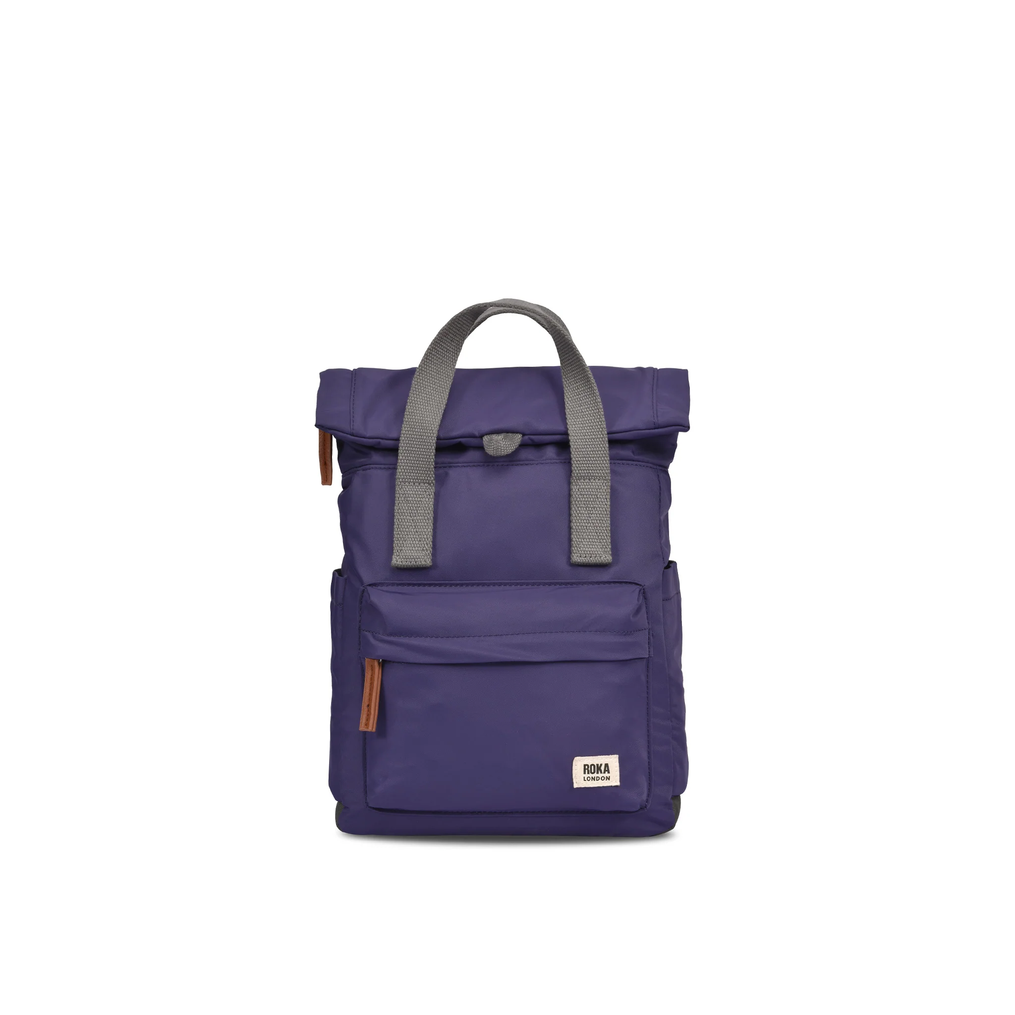 Canfield Roll Top Backpack in Mulberry - Image 9