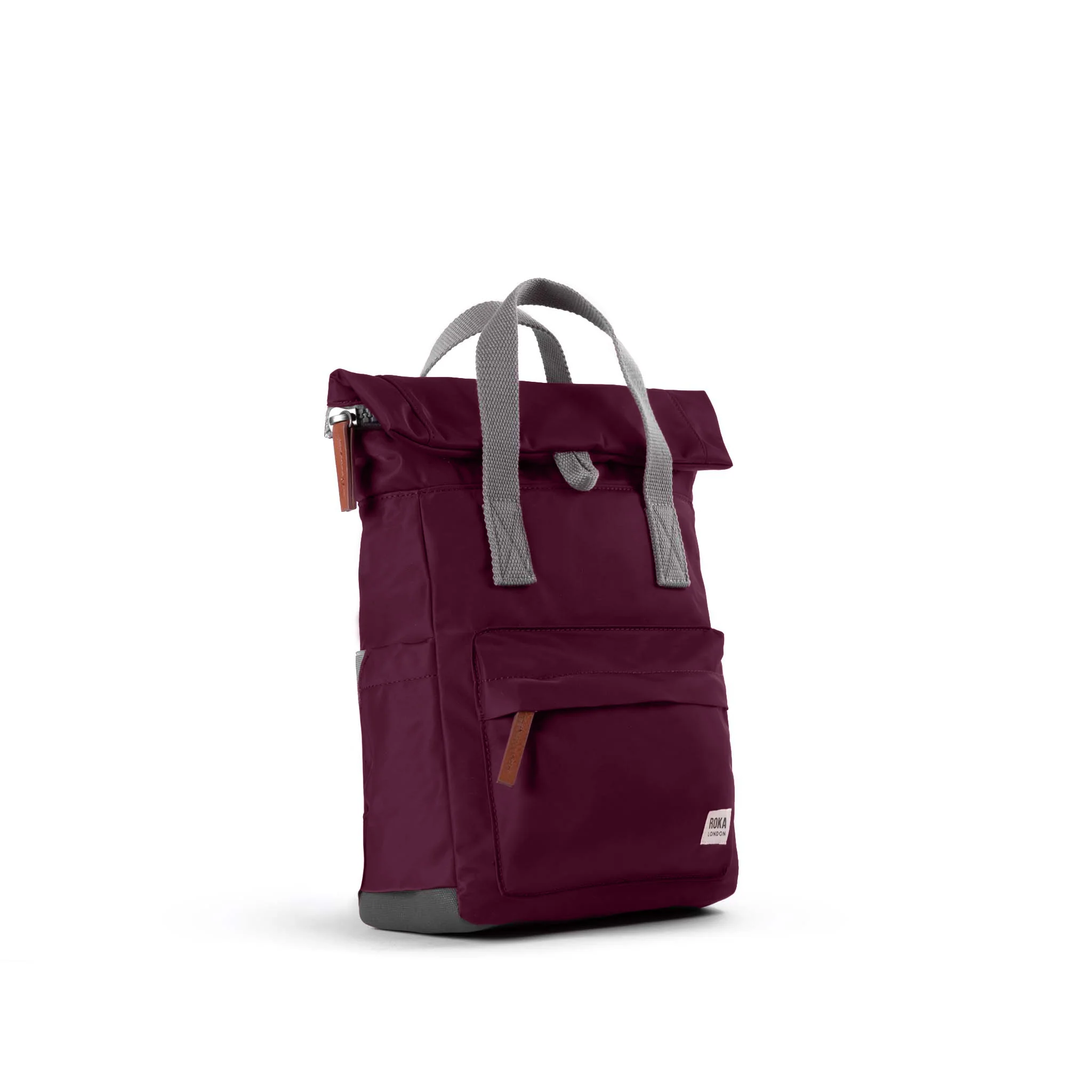 Canfield Roll Top Backpack in Plum - Image 9