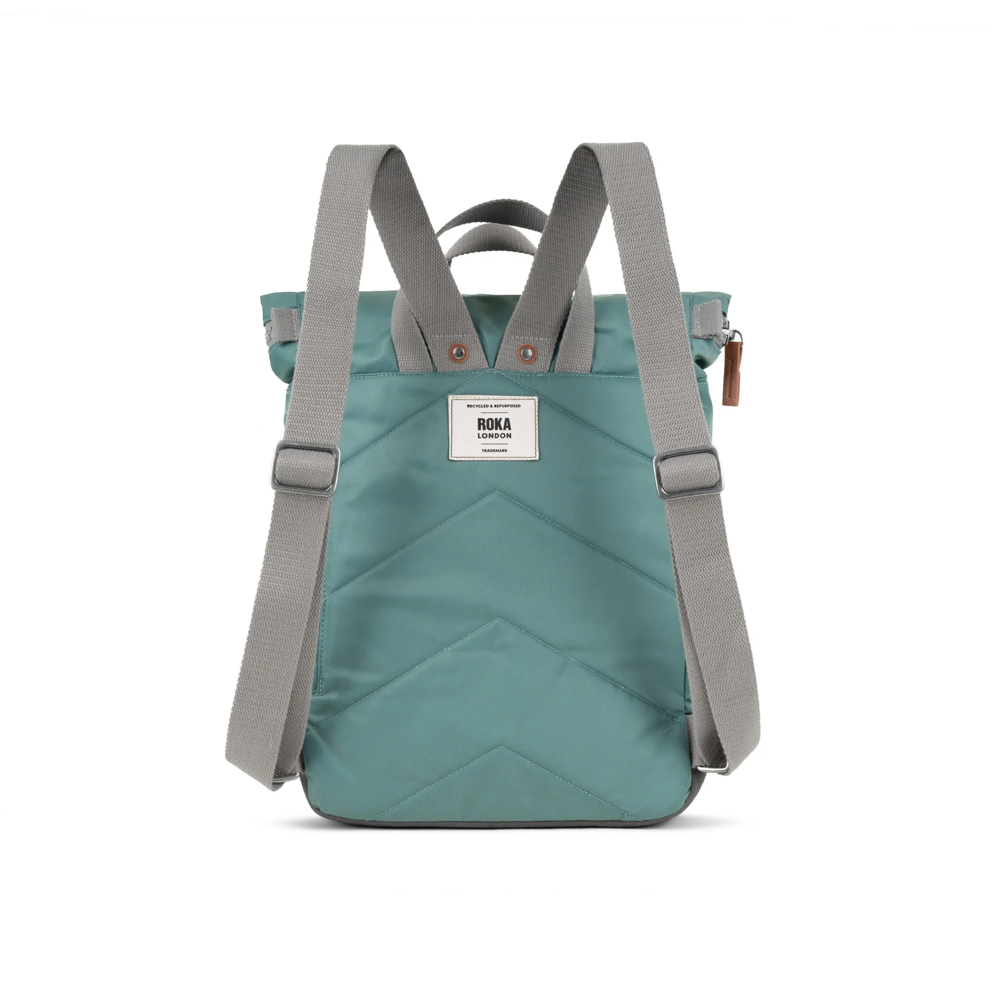 Canfield Roll Top Backpack in Sage - Image 3