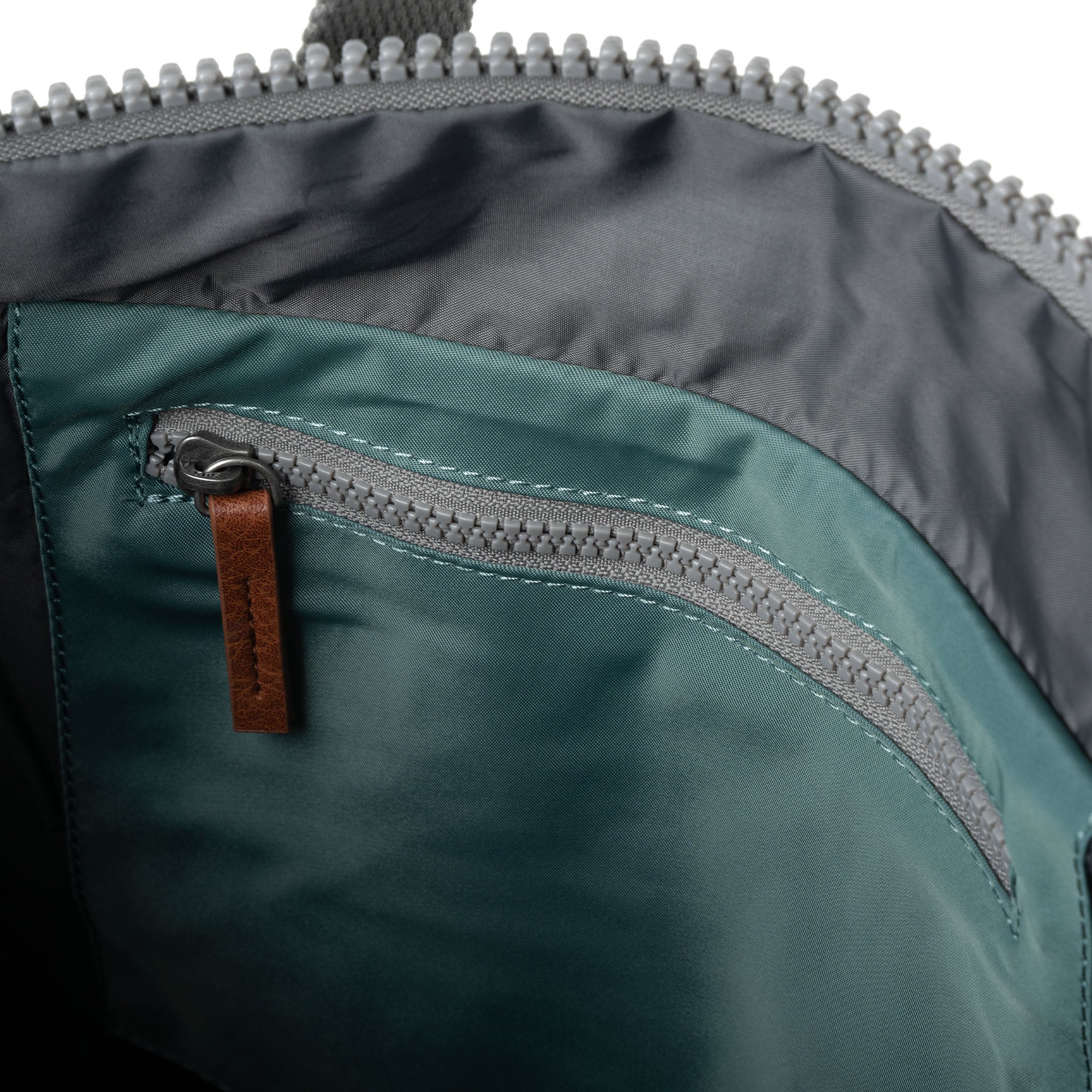 Canfield Roll Top Backpack in Sage - Image 4