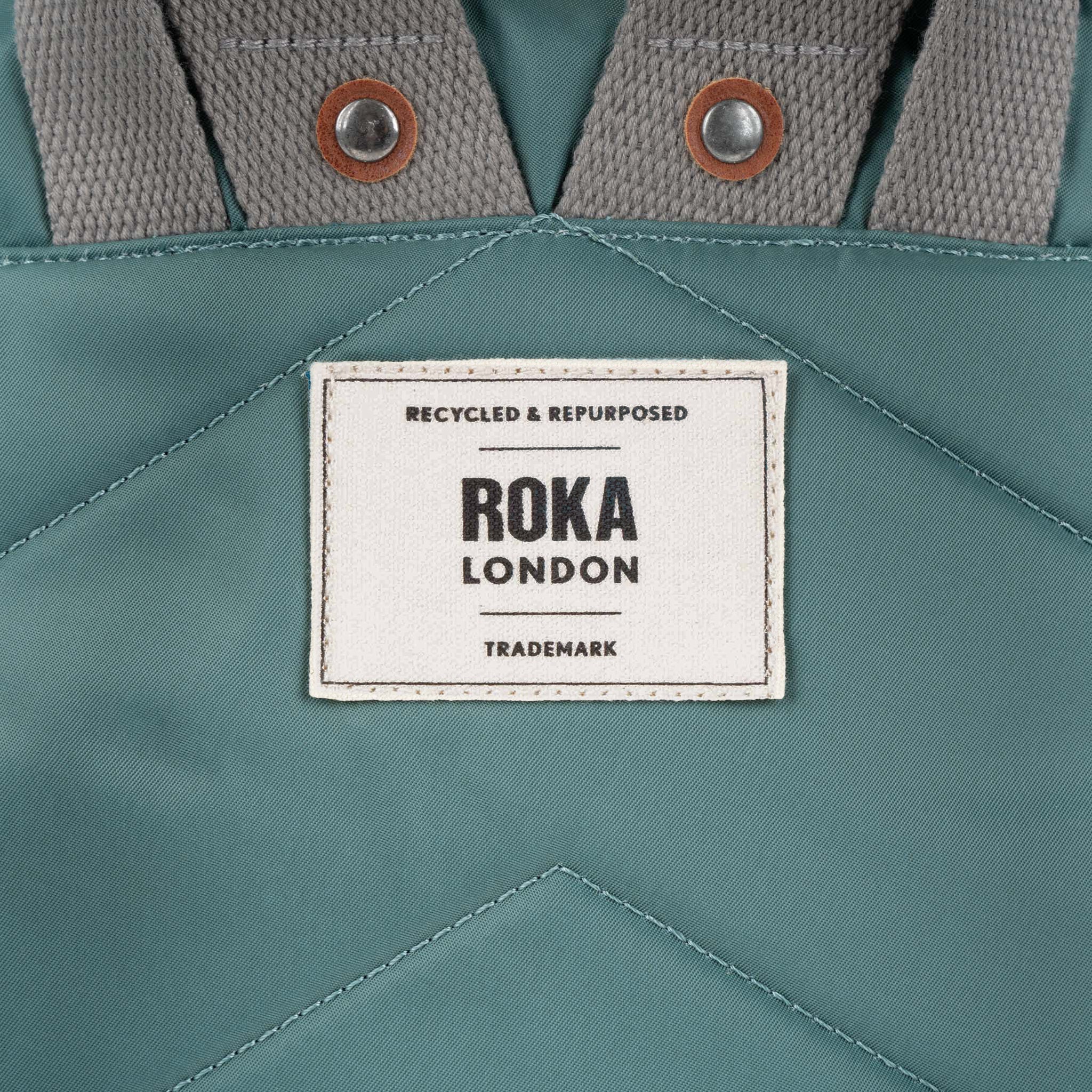 Canfield Roll Top Backpack in Sage - Image 7