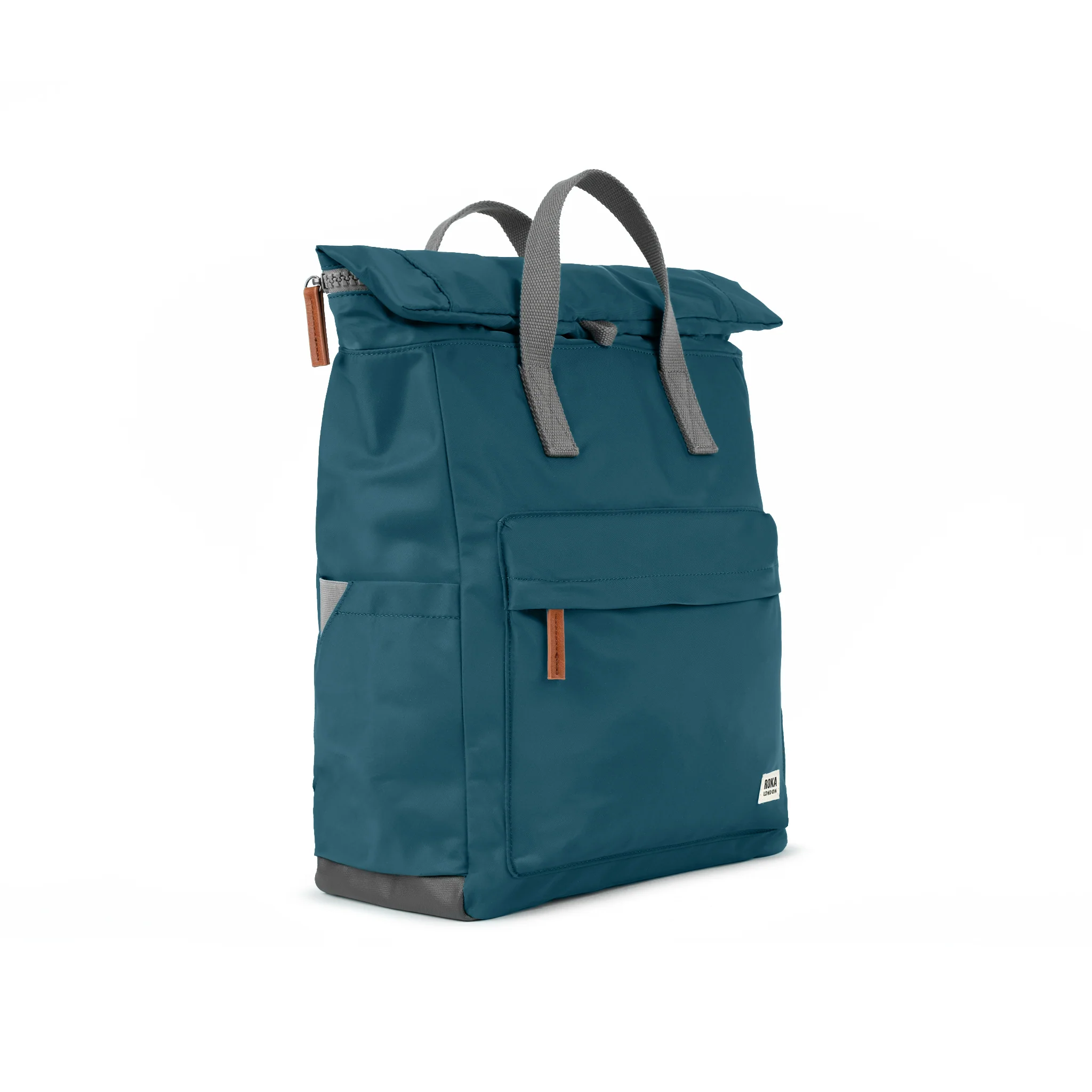 Canfield Roll Top Backpack in Teal - Image 12