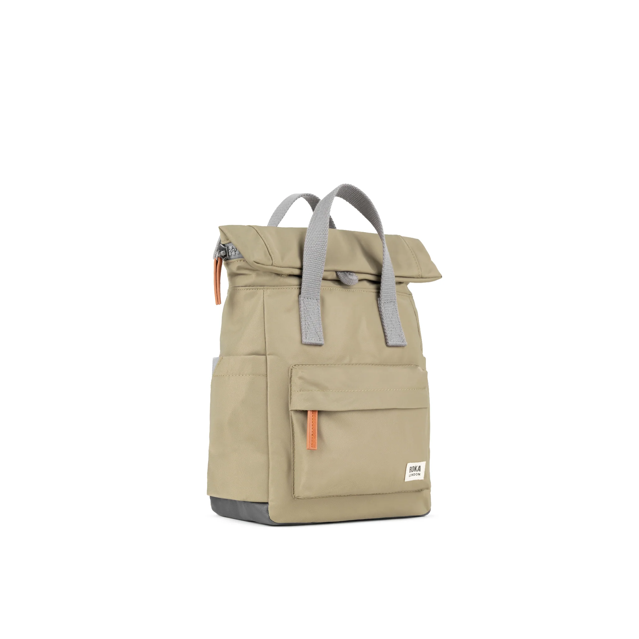 Canfield Roll Top Backpack in Taupe - Image 9