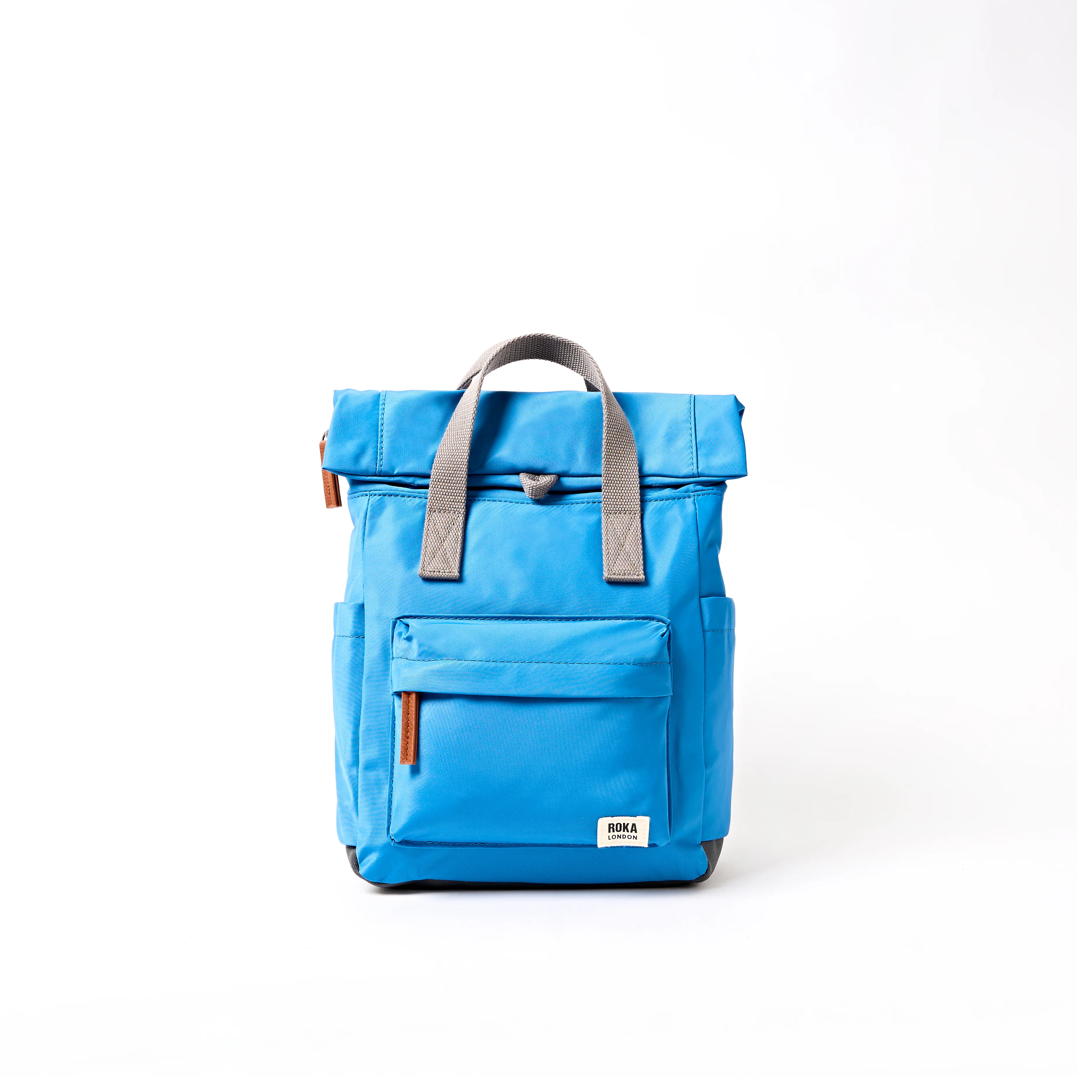Canfield Roll Top Backpack in Malibu Blue - Image 8