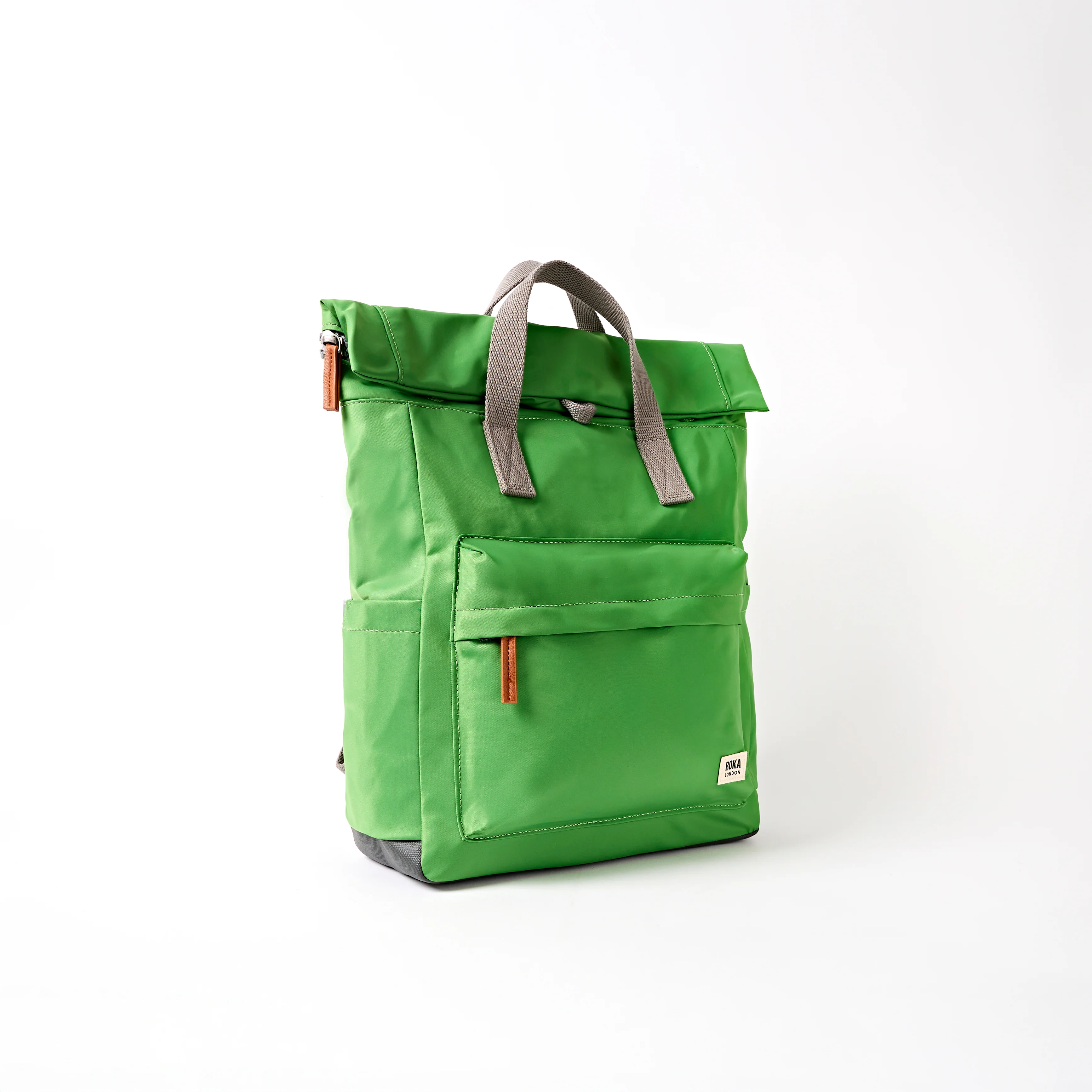Canfield Roll Top Backpack in Online Lime - Image 3