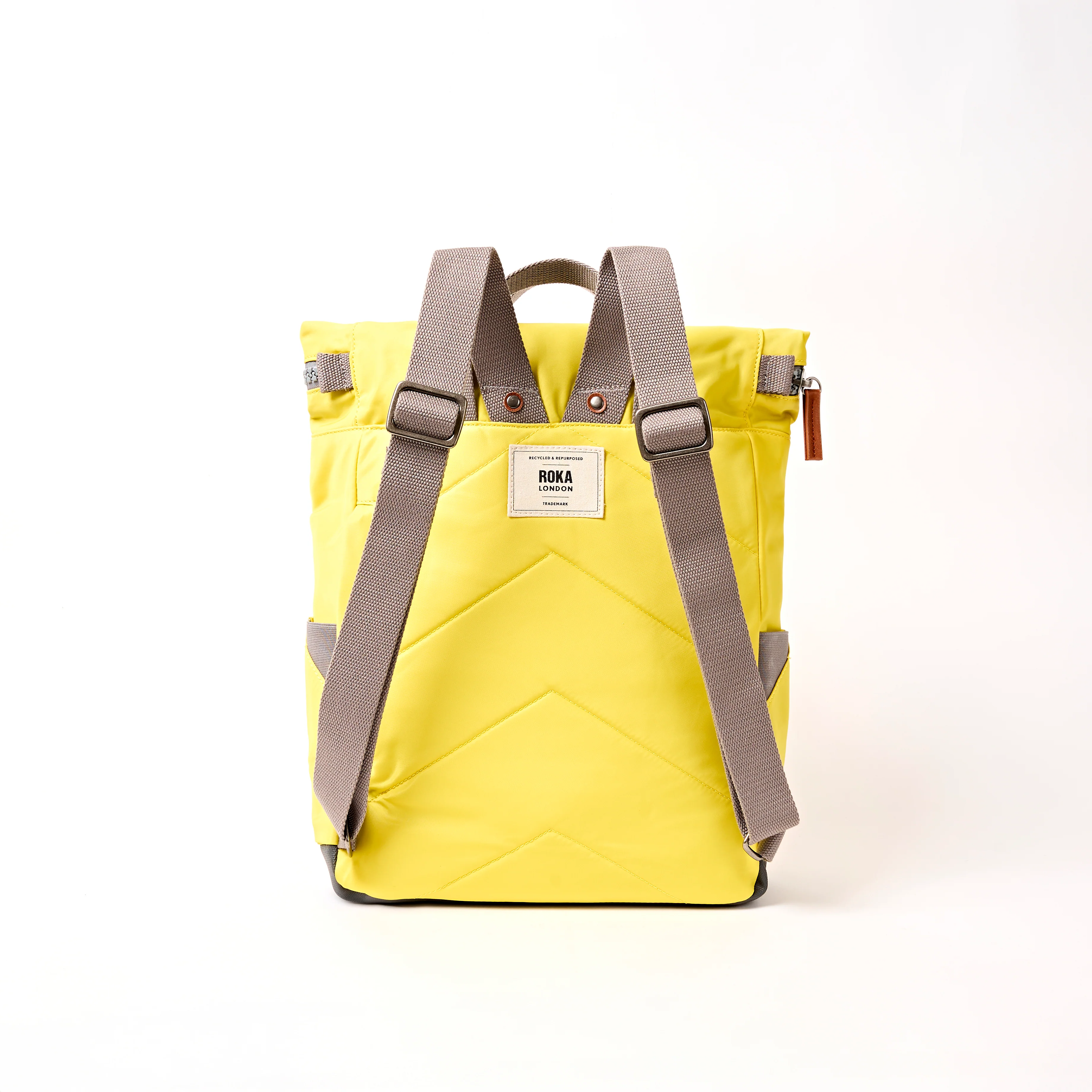 Canfield Roll Top Backpack in Passion Fruit - Image 3