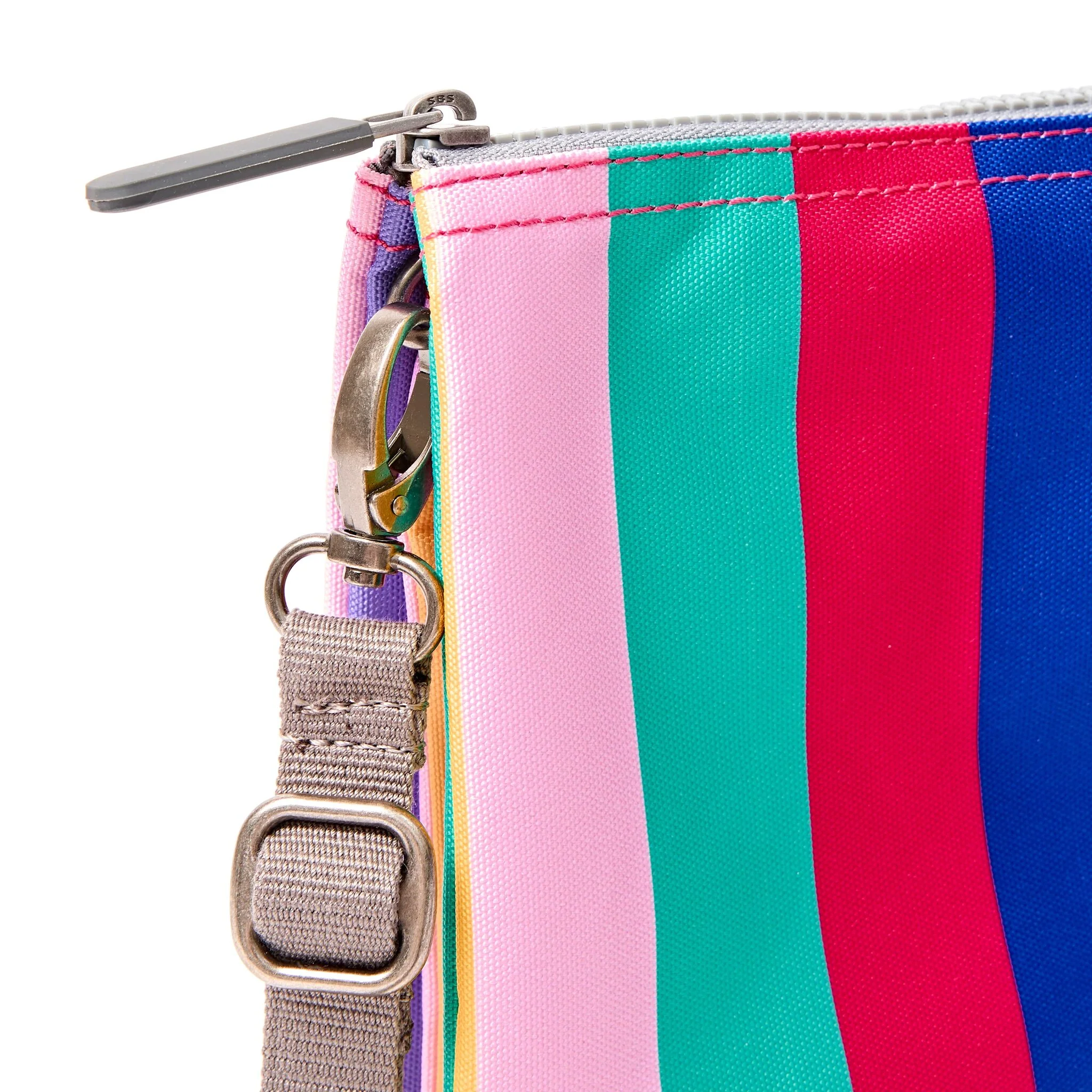 Carnaby Crossbody Bag in Wide Multi Stripe - Image 6