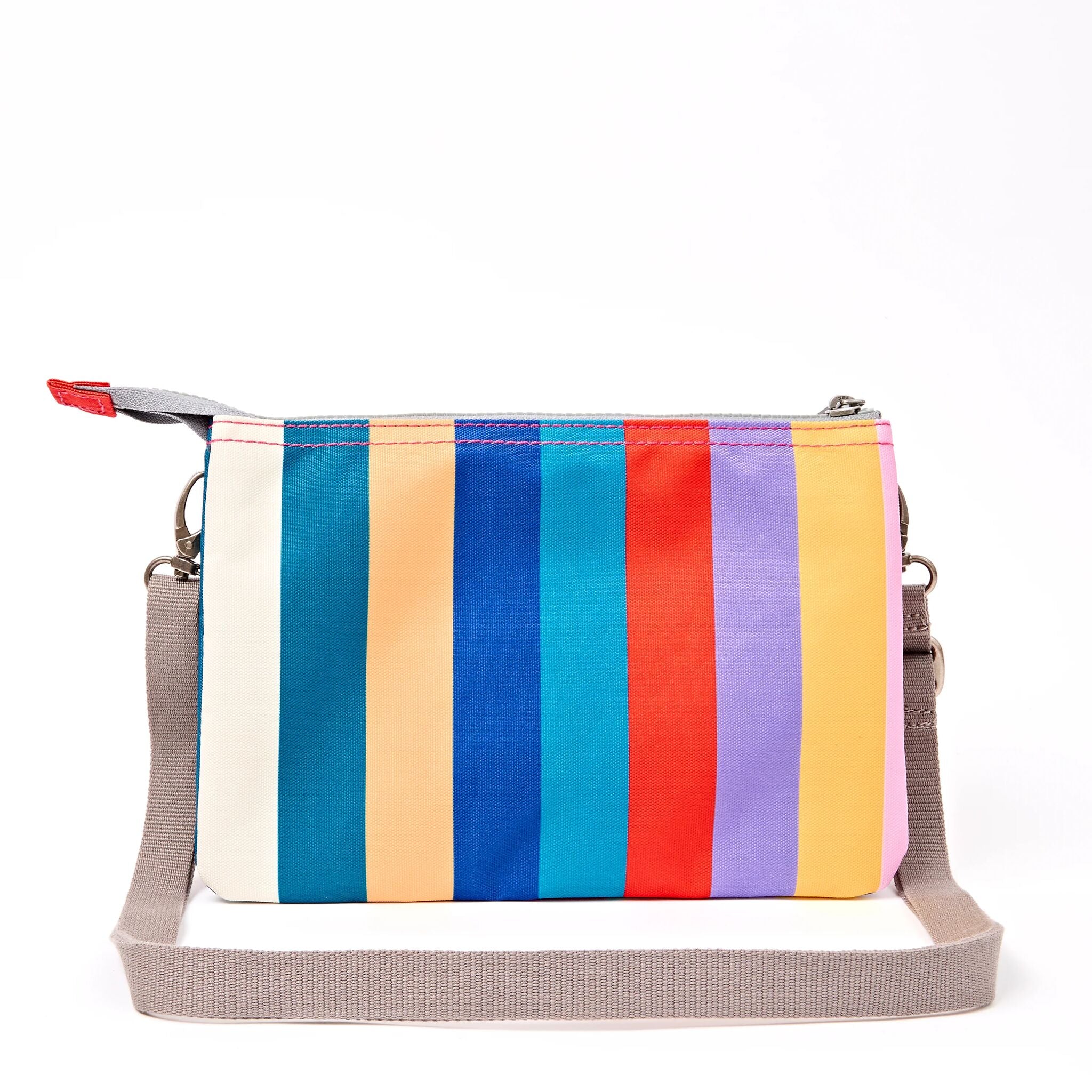 Carnaby Crossbody Bag in Wide Multi Stripe - Image 7