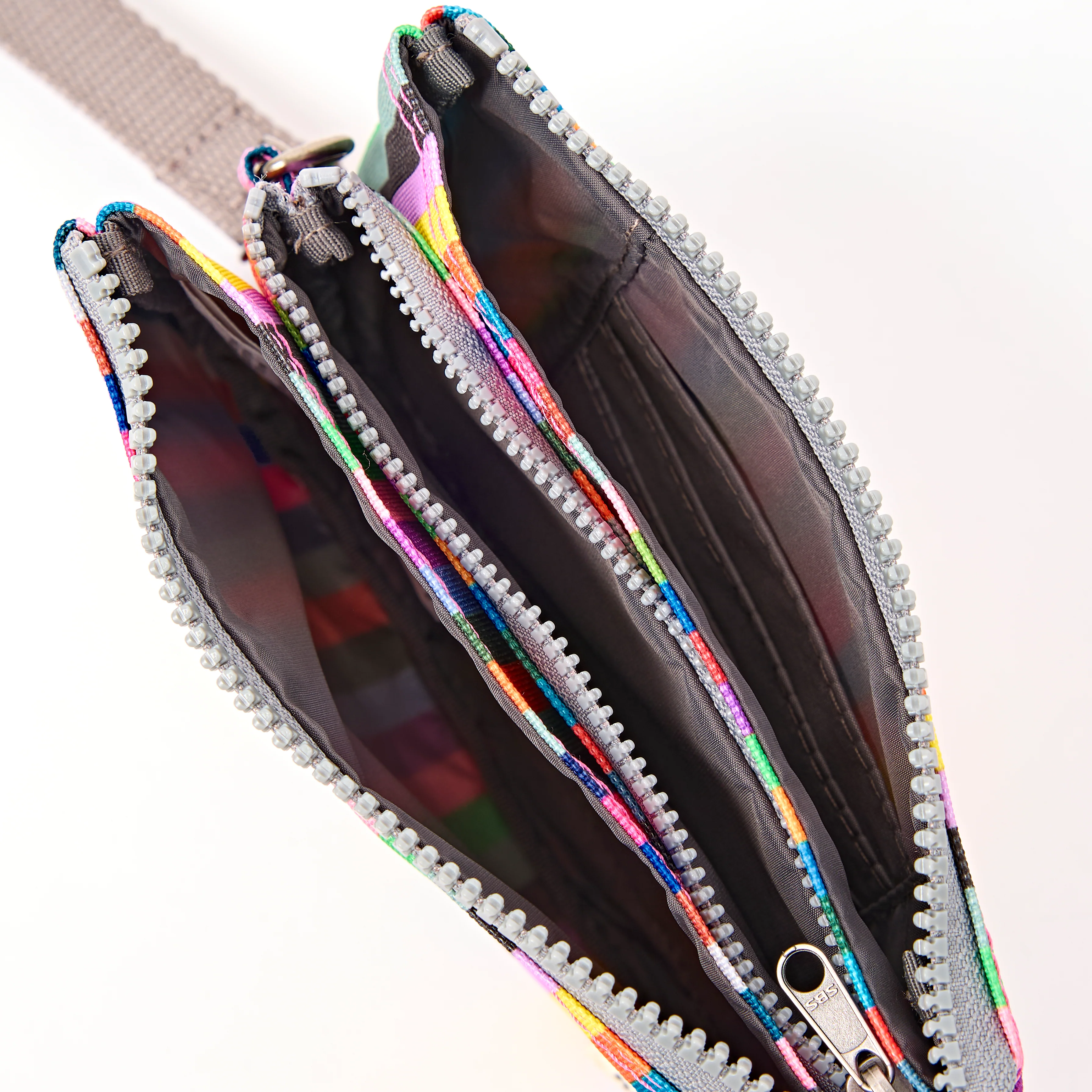 Carnaby Wallet in Multi Stripe - Image 12