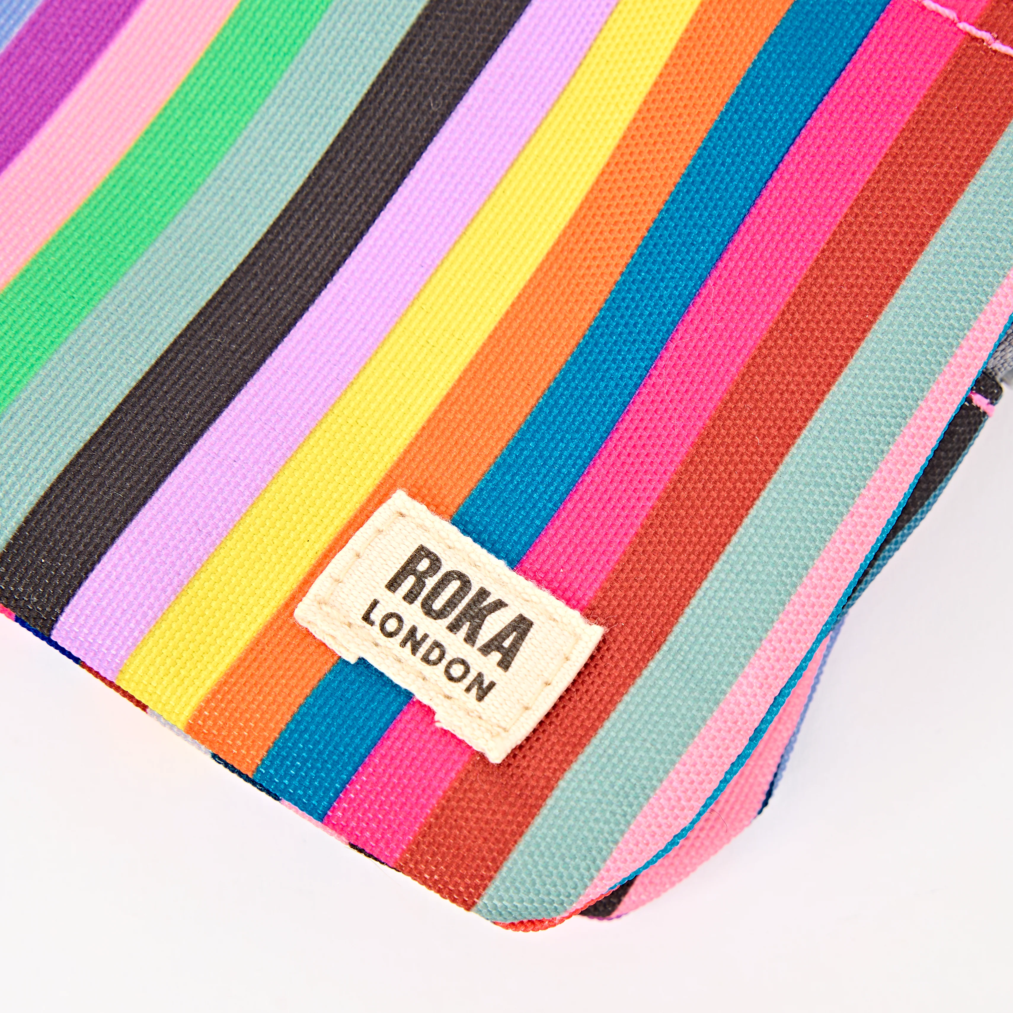 Carnaby Wallet in Multi Stripe - Image 9