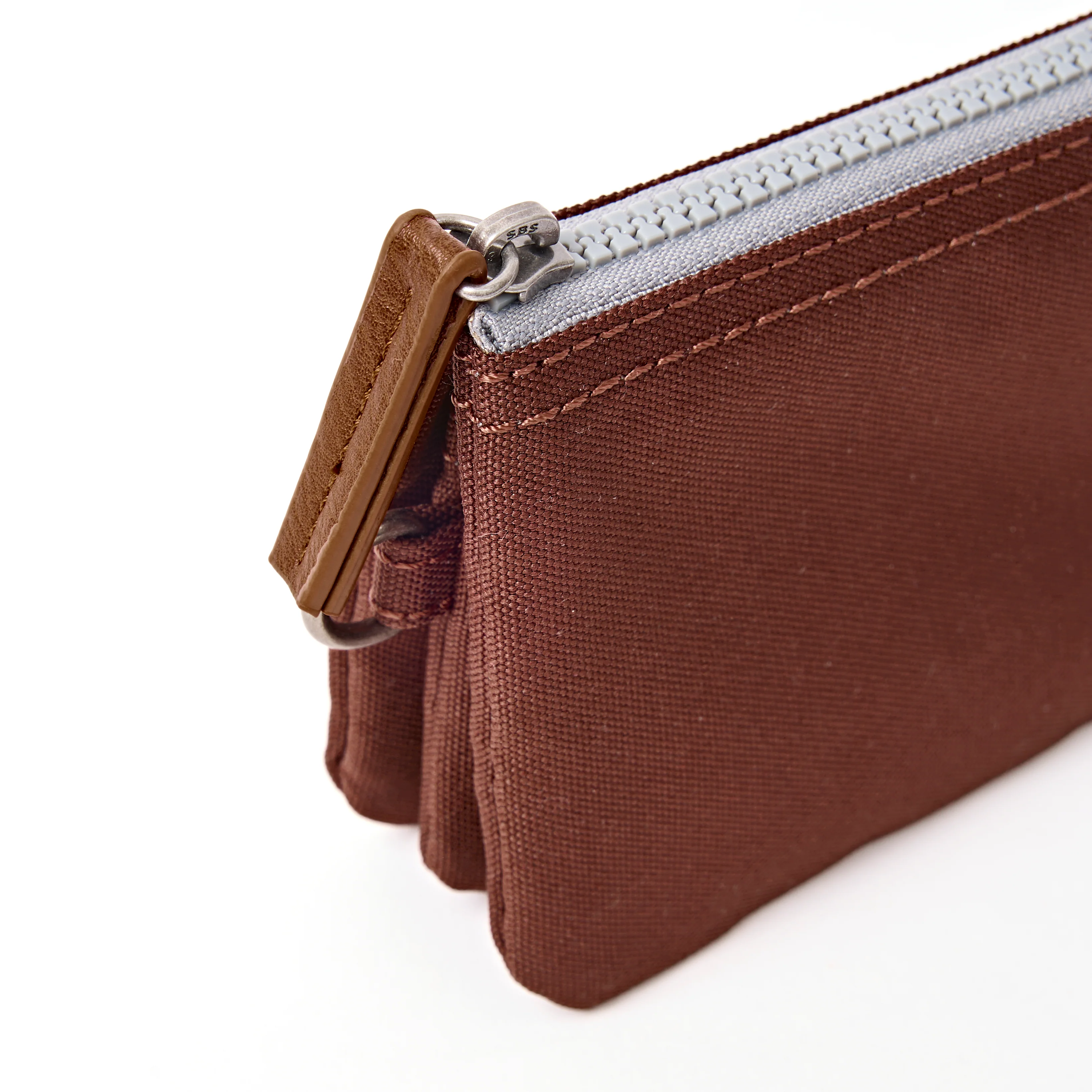 Carnaby Wallet in Chocolate Recycled Canvas - Image 5