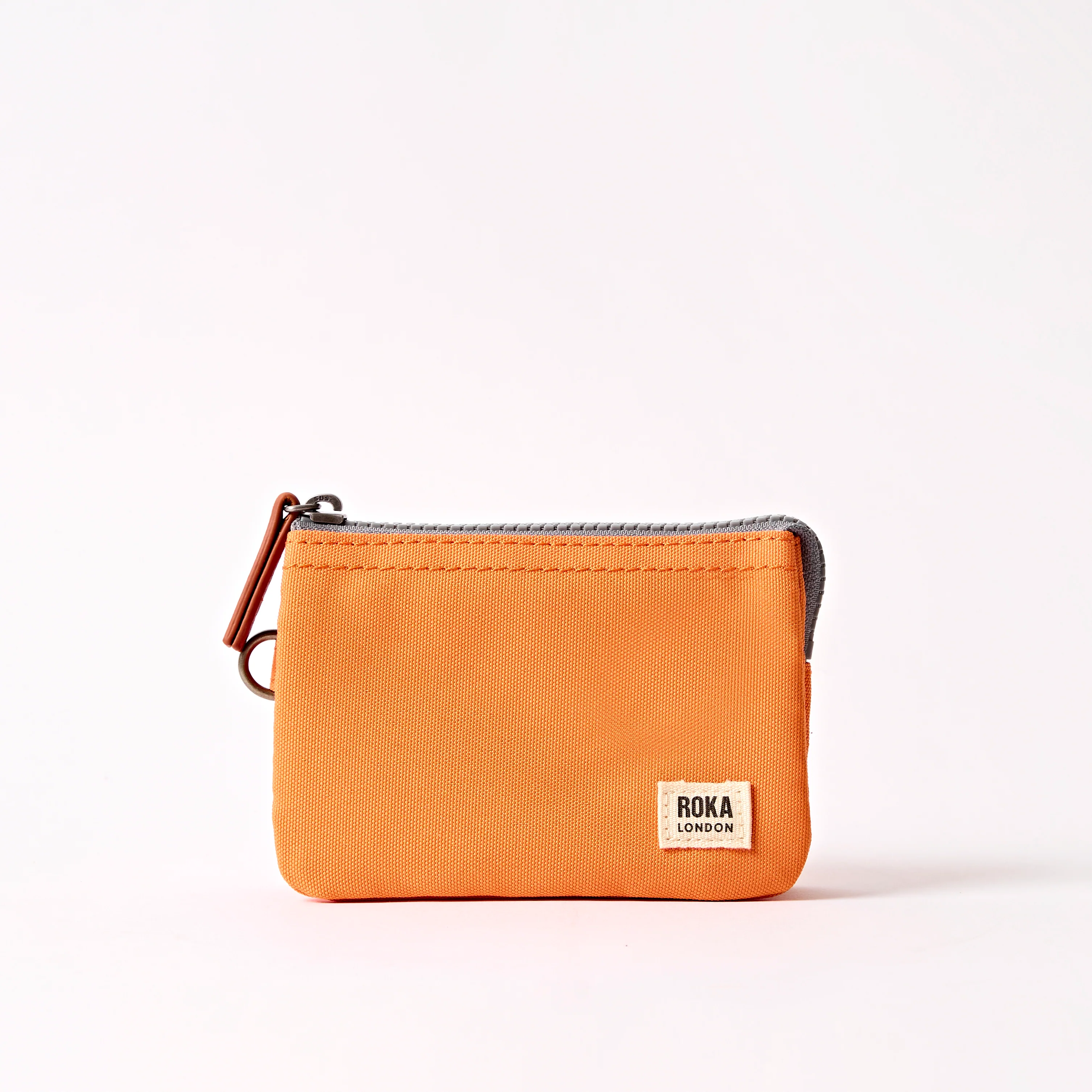 Carnaby Wallet in Jaffa Orange Recycled Canvas
